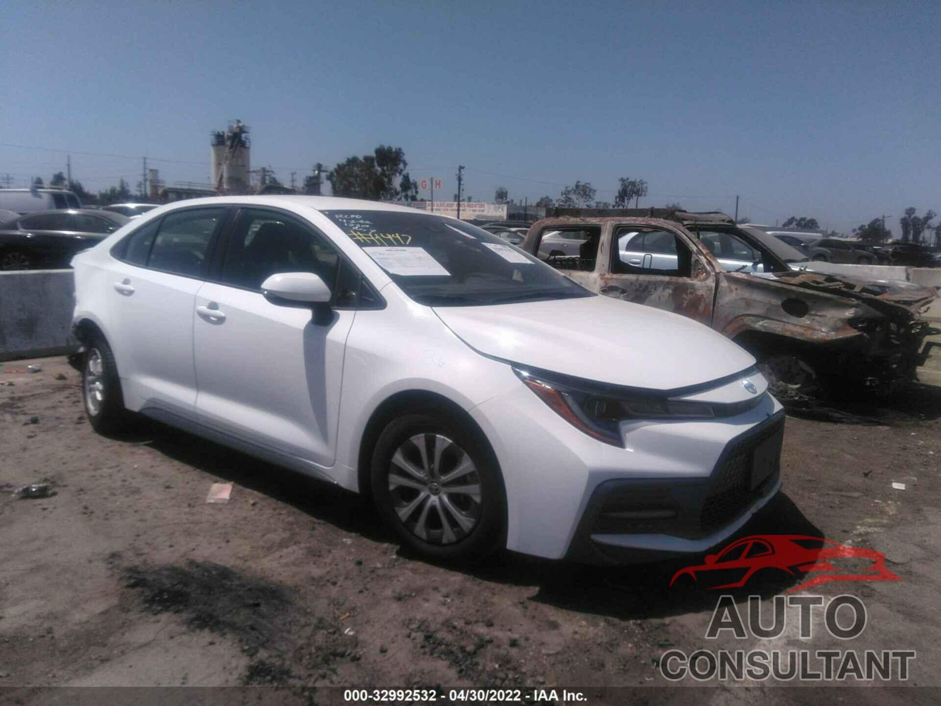 TOYOTA COROLLA 2022 - JTDS4MCE5N3500012