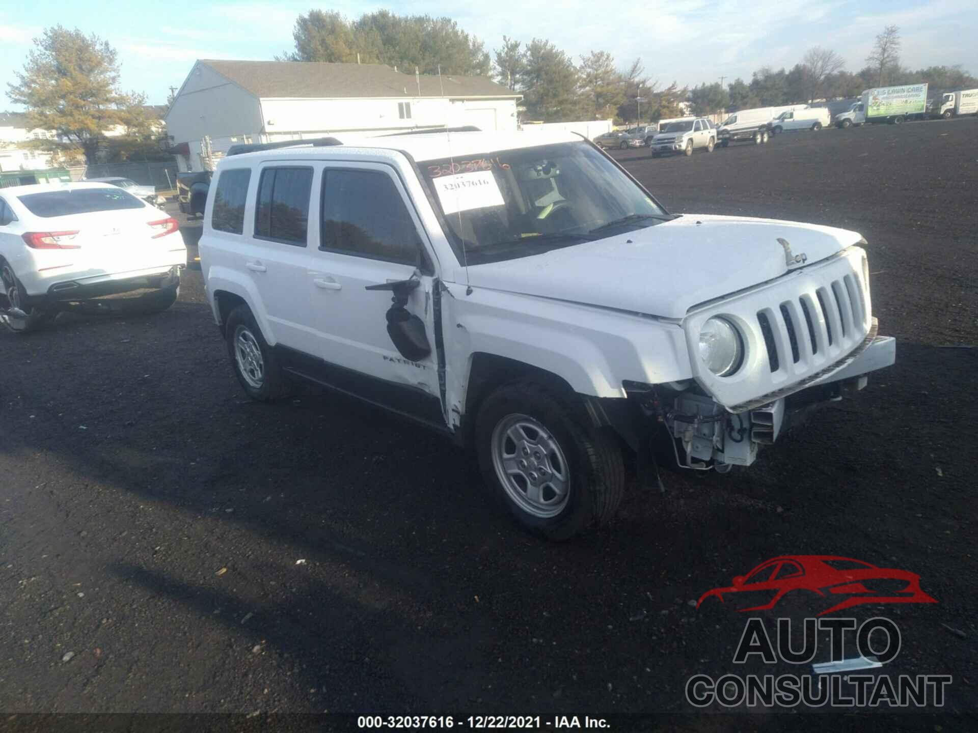 JEEP PATRIOT 2016 - 1C4NJPBA1GD609246