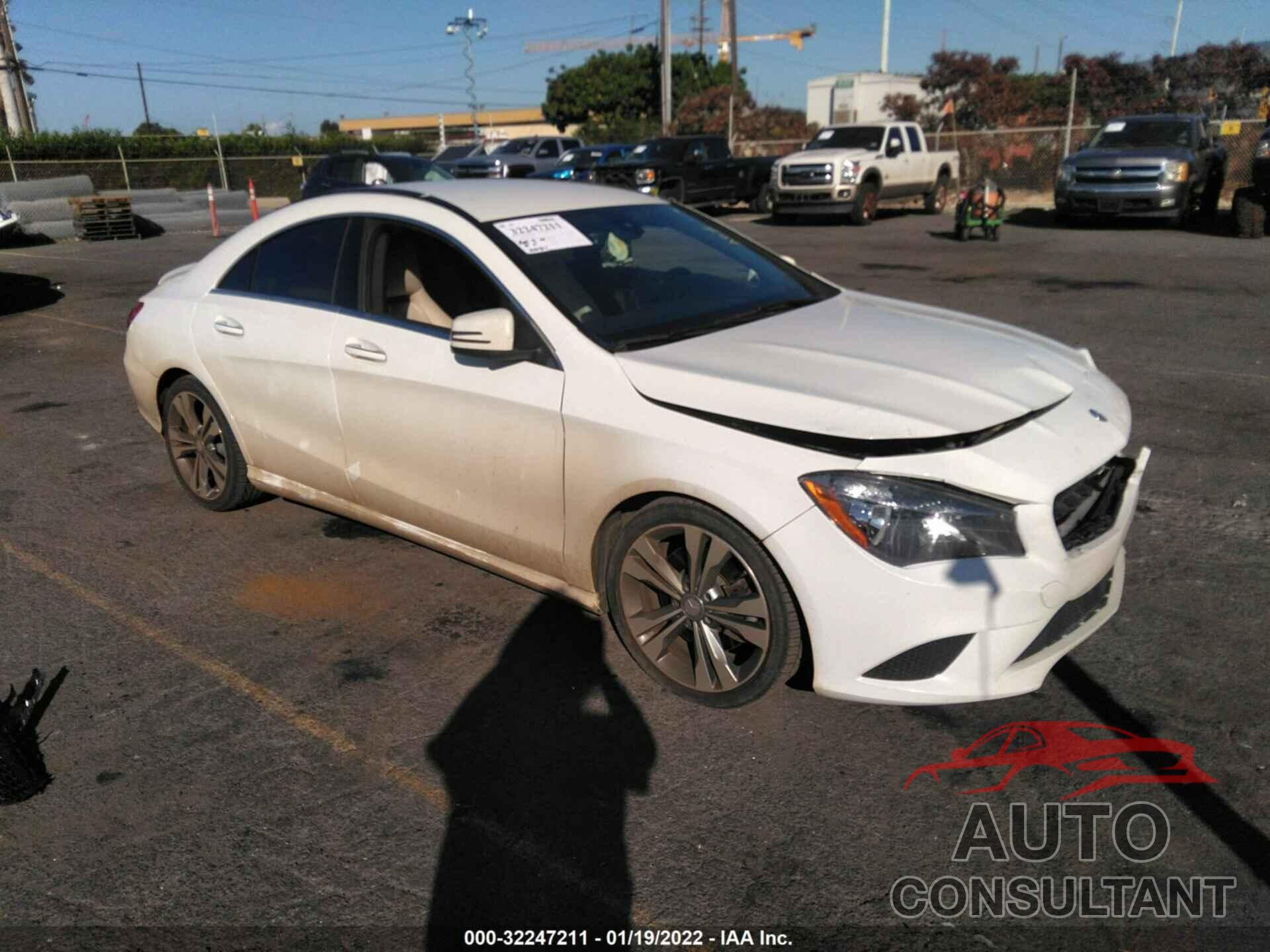 MERCEDES-BENZ CLA 2016 - WDDSJ4EB1GN320440