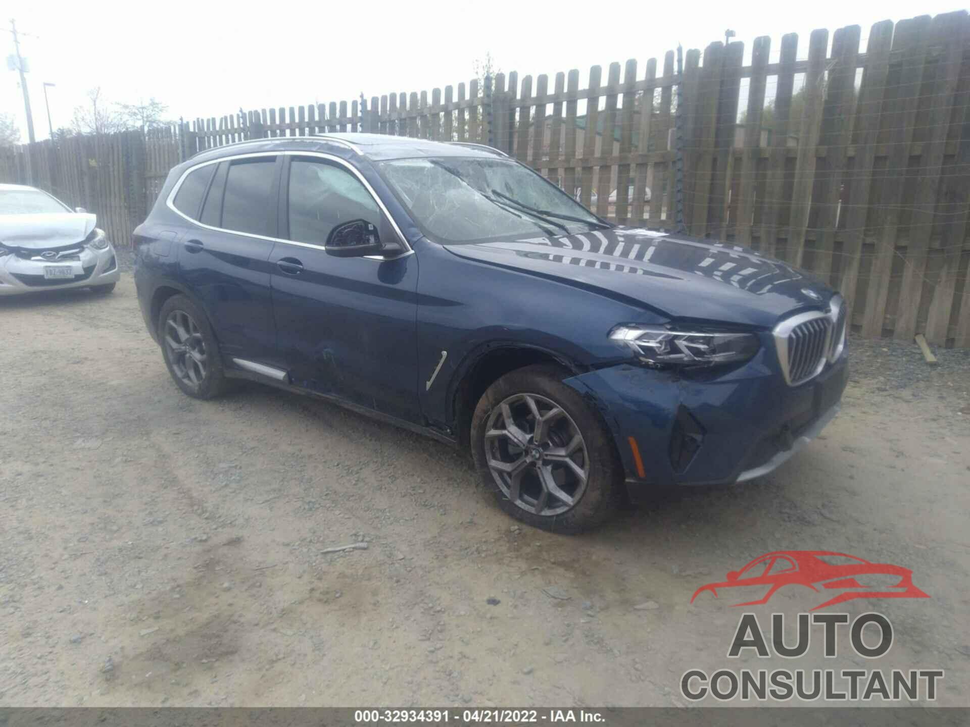 BMW X3 2022 - 5UX53DP02N9K05816
