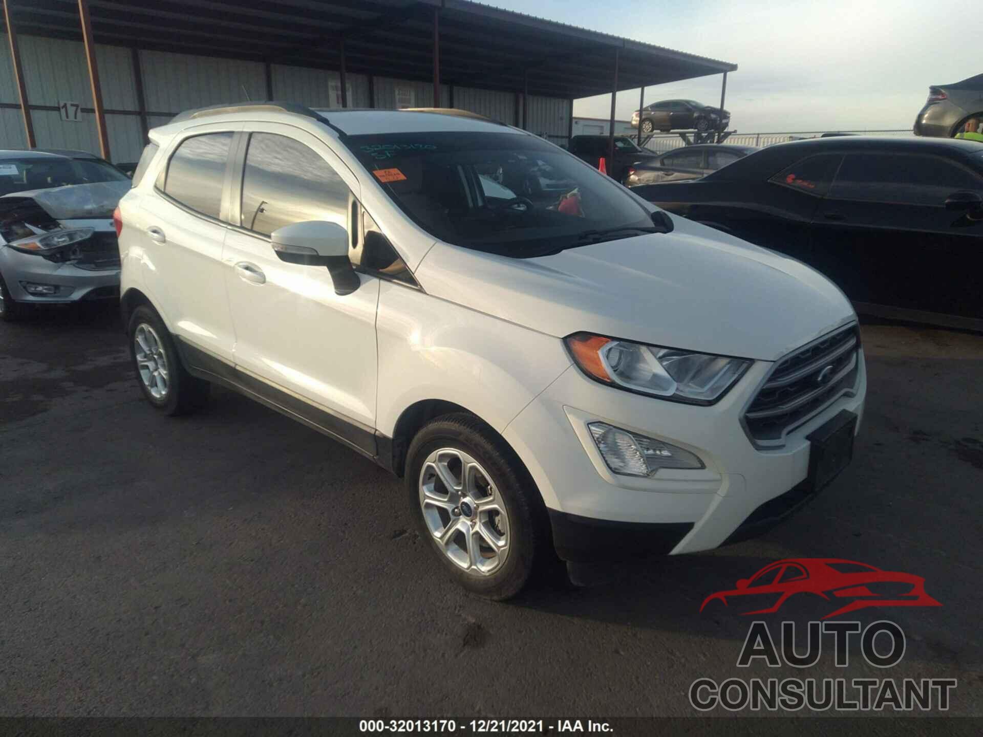 FORD ECOSPORT 2019 - MAJ3S2GE5KC254086