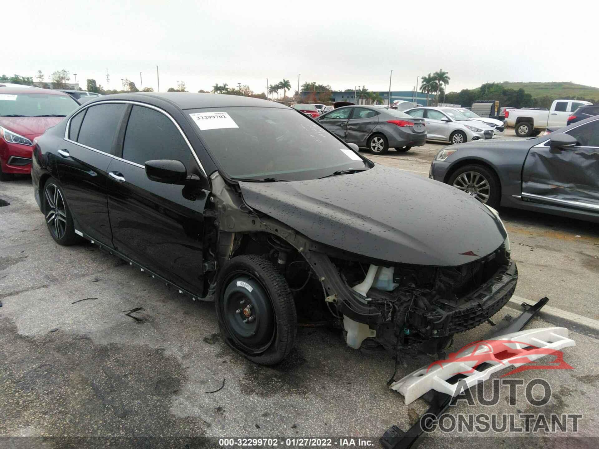 HONDA ACCORD SEDAN 2017 - 1HGCR2F56HA128719