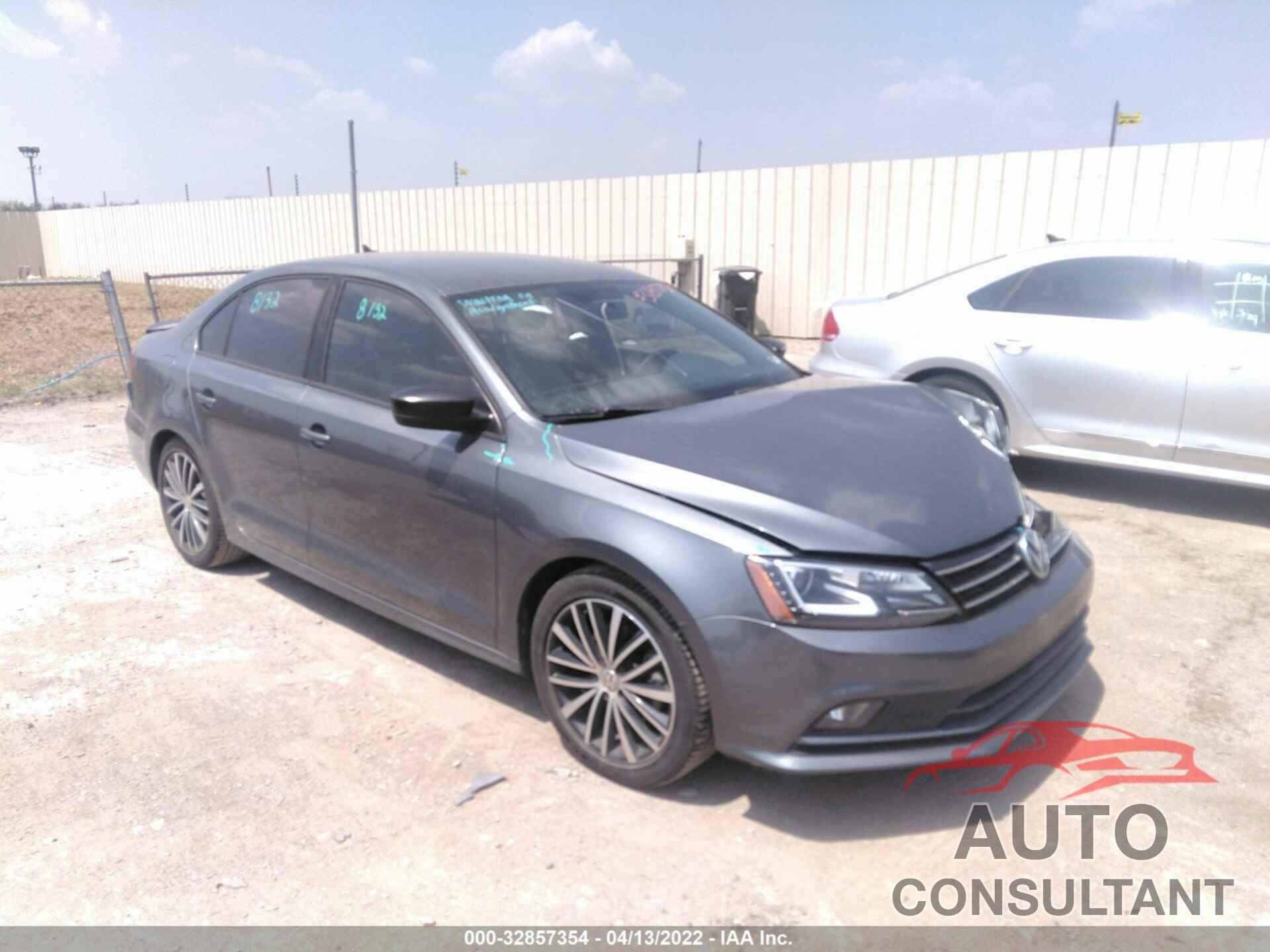 VOLKSWAGEN JETTA SEDAN 2016 - 3VWD17AJXGM333616