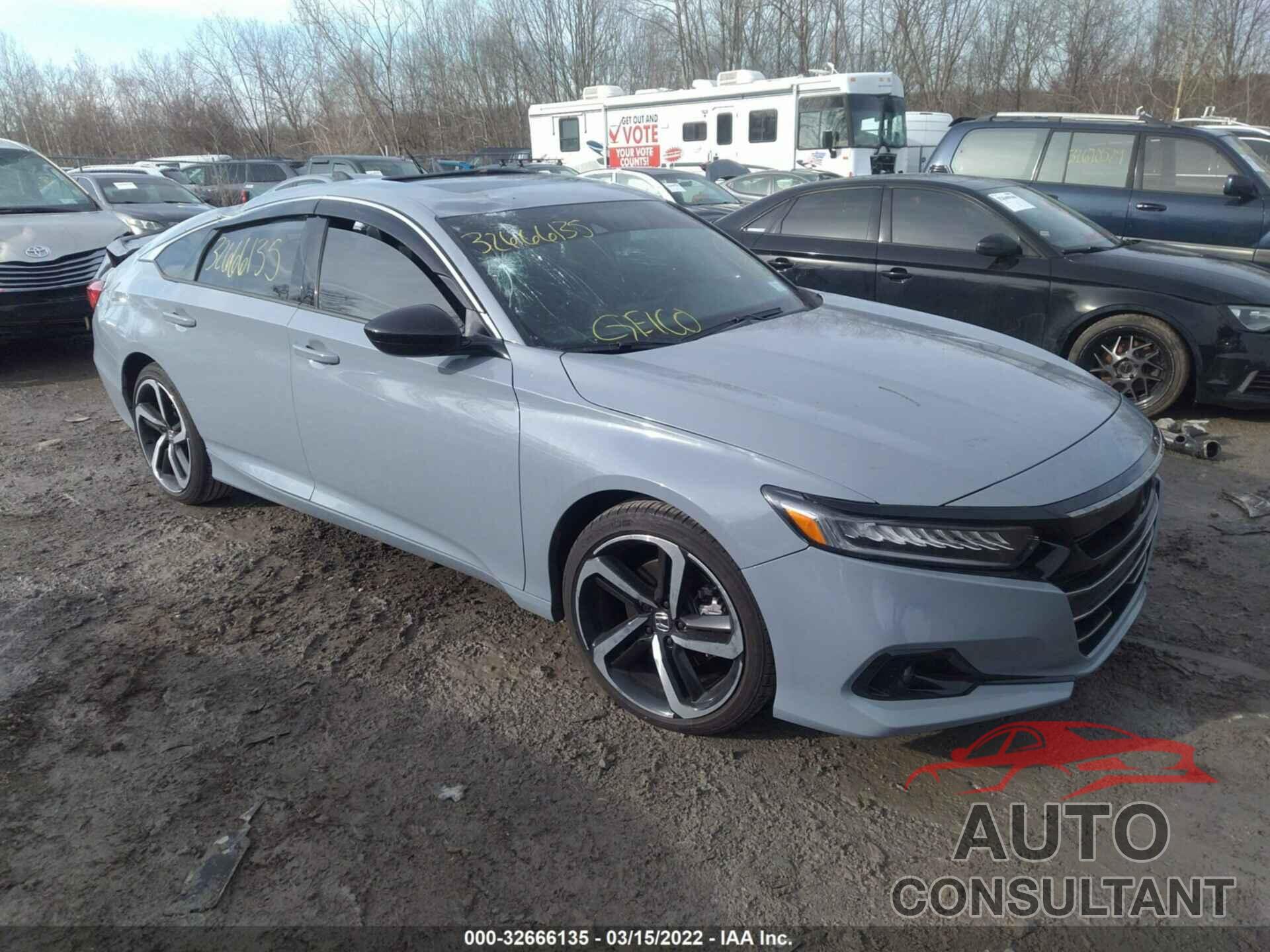 HONDA ACCORD SEDAN 2021 - 1HGCV2F32MA021543