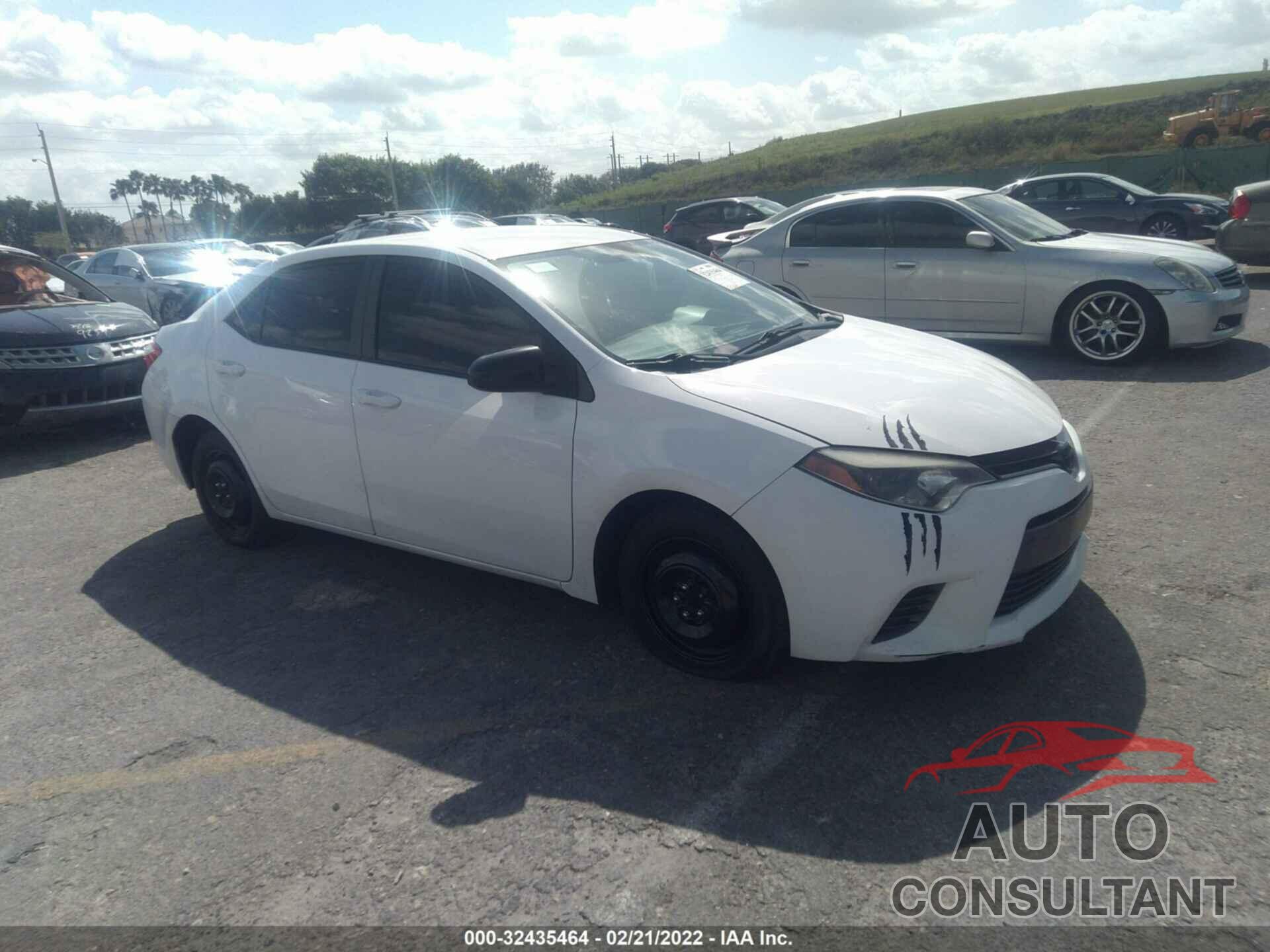TOYOTA COROLLA 2016 - 2T1BURHE9GC567616