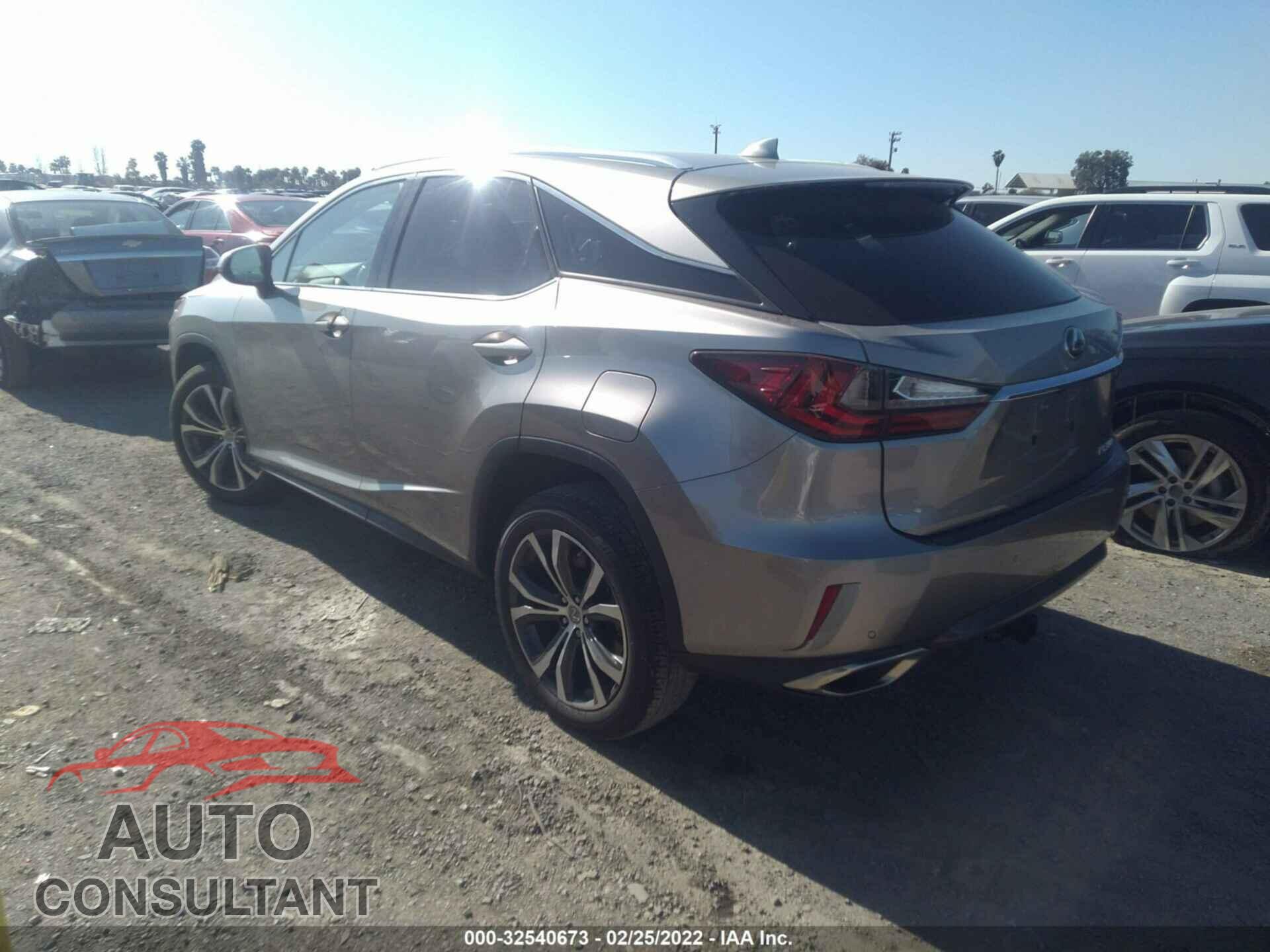LEXUS RX 2017 - 2T2ZZMCA3HC088614