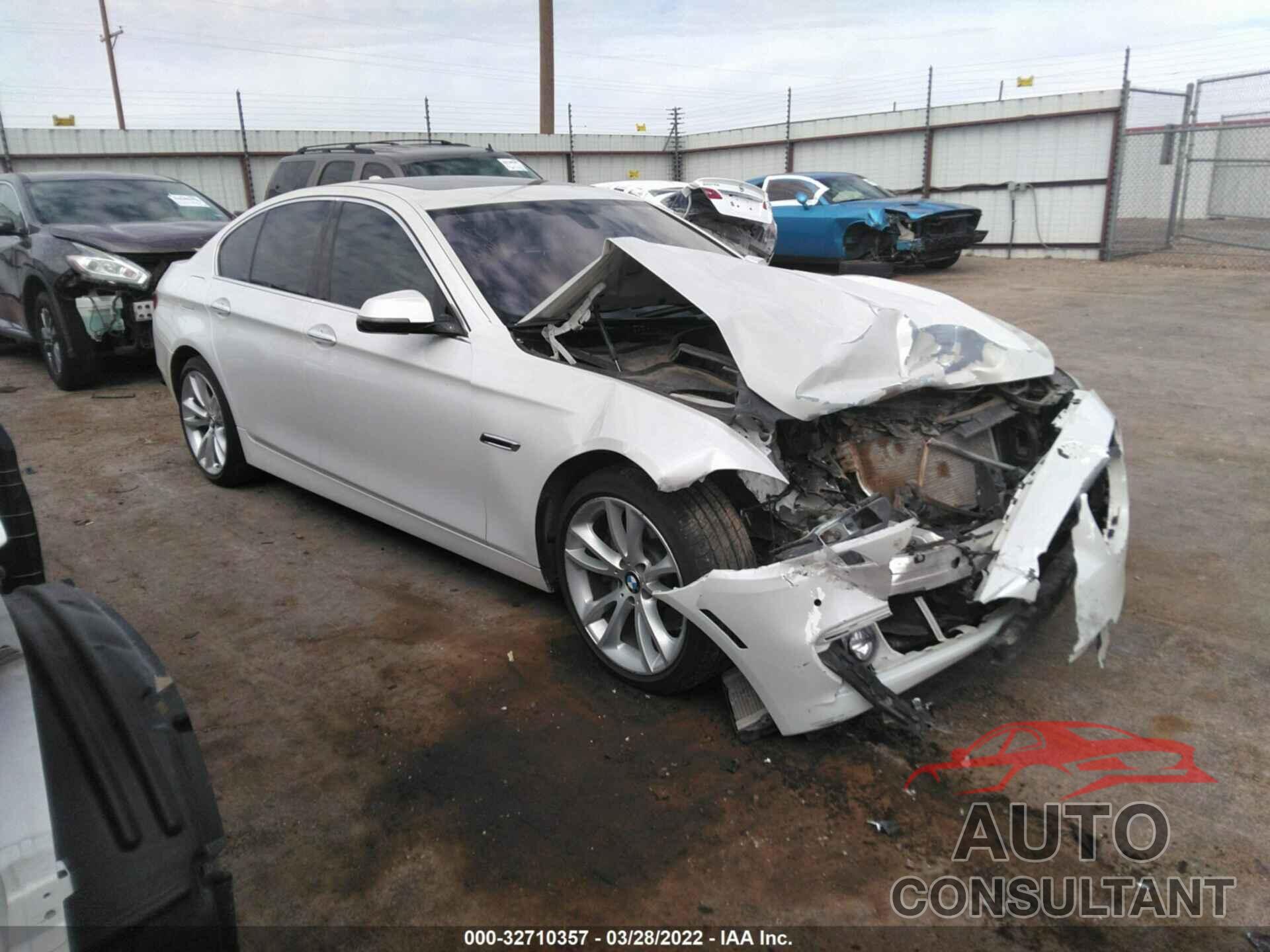 BMW 5 SERIES 2016 - WBA5B1C58GG554107