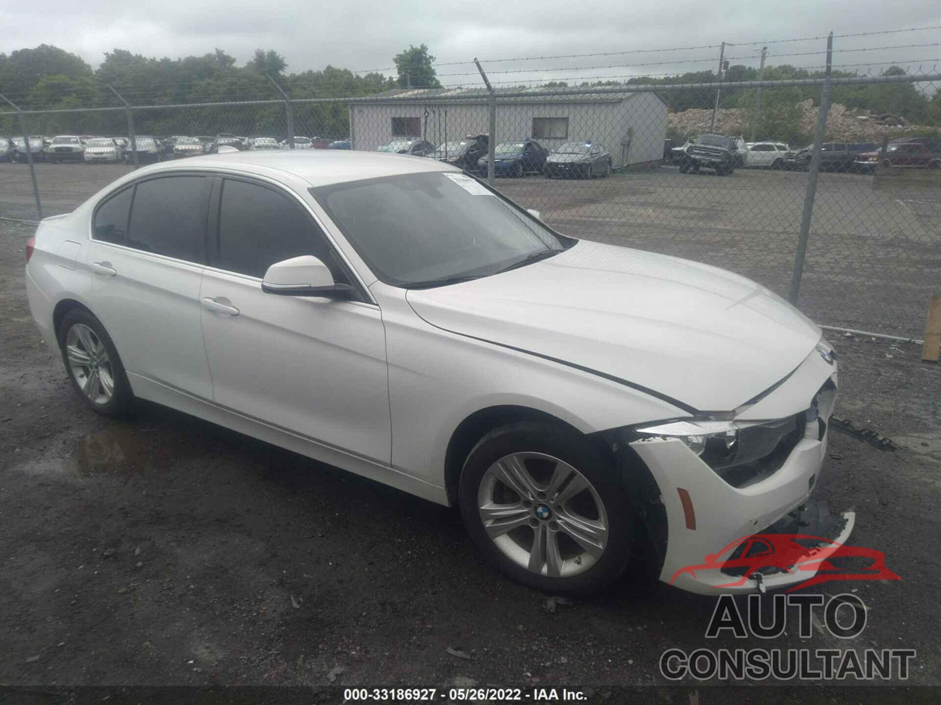 BMW 3 SERIES 2017 - WBA8B9G31HNU56635
