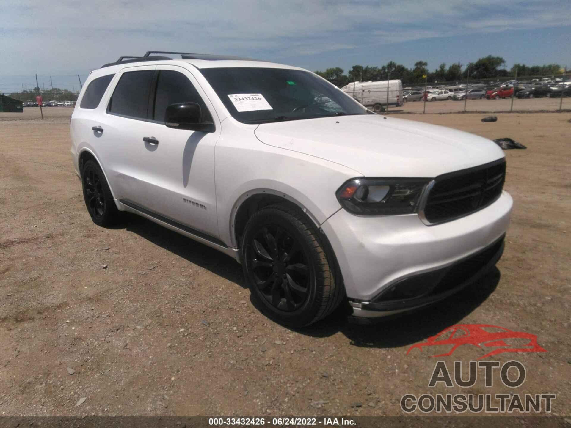 DODGE DURANGO 2016 - 1C4RDHEG0GC396777