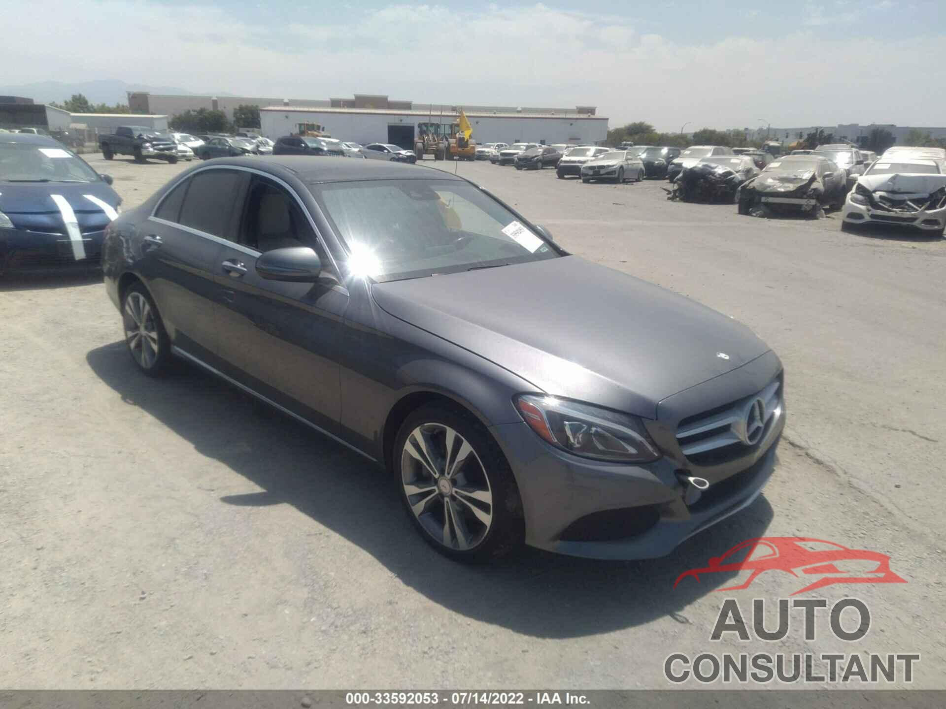 MERCEDES-BENZ C-CLASS 2017 - 55SWF4JB2HU189195