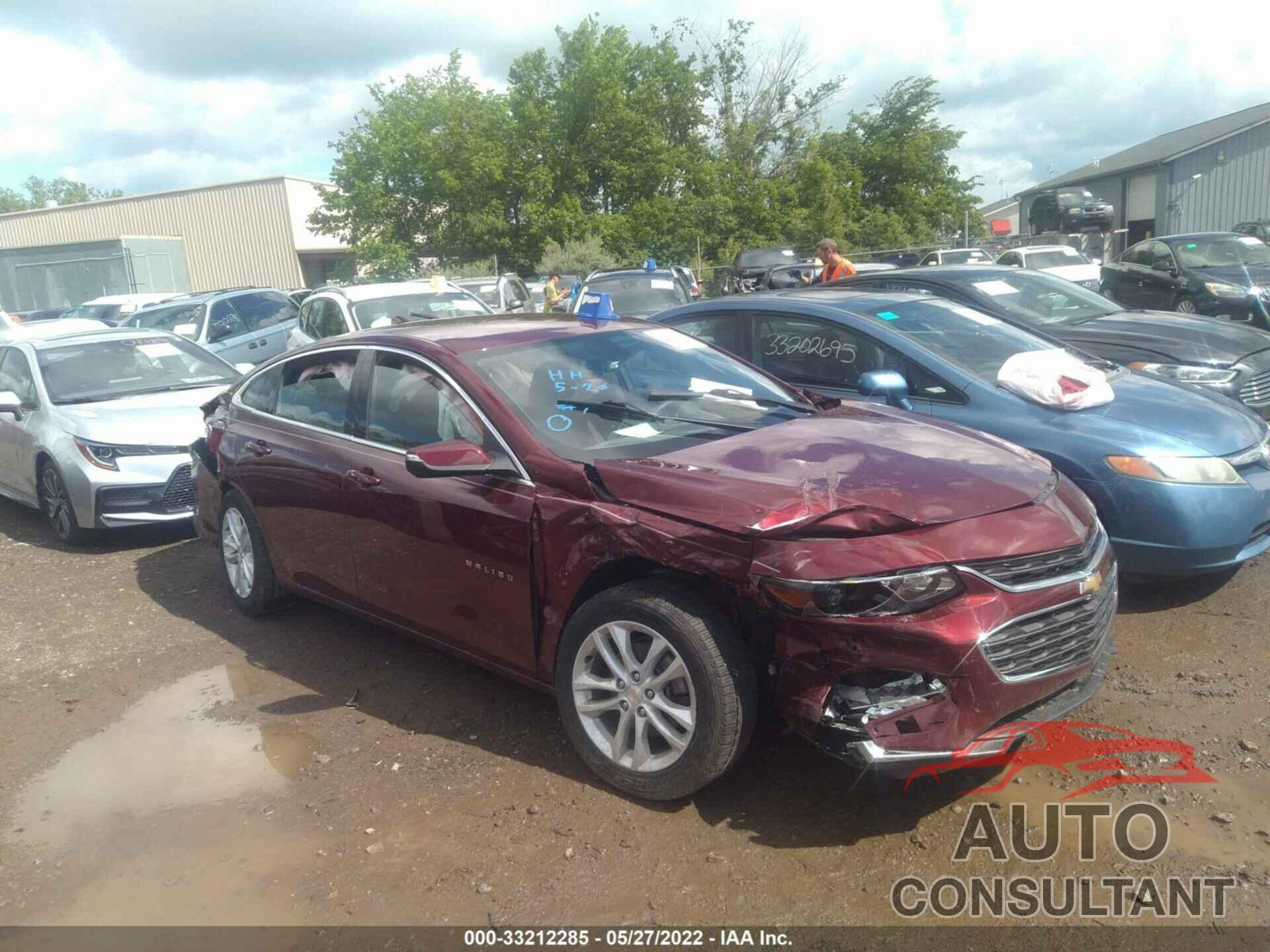 CHEVROLET MALIBU 2016 - 1G1ZE5ST8GF274334