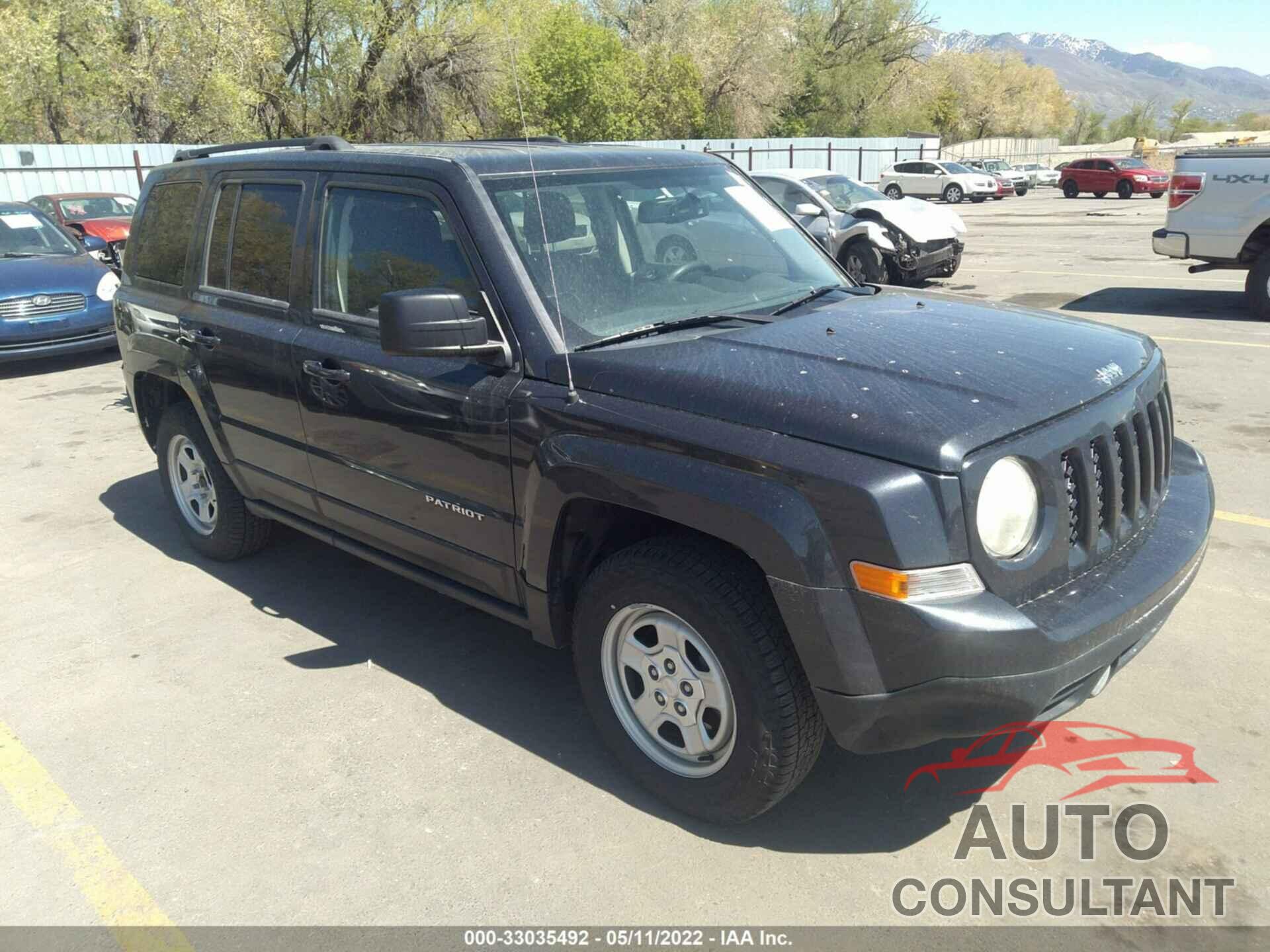 JEEP PATRIOT 2016 - 1C4NJRBB5GD521353