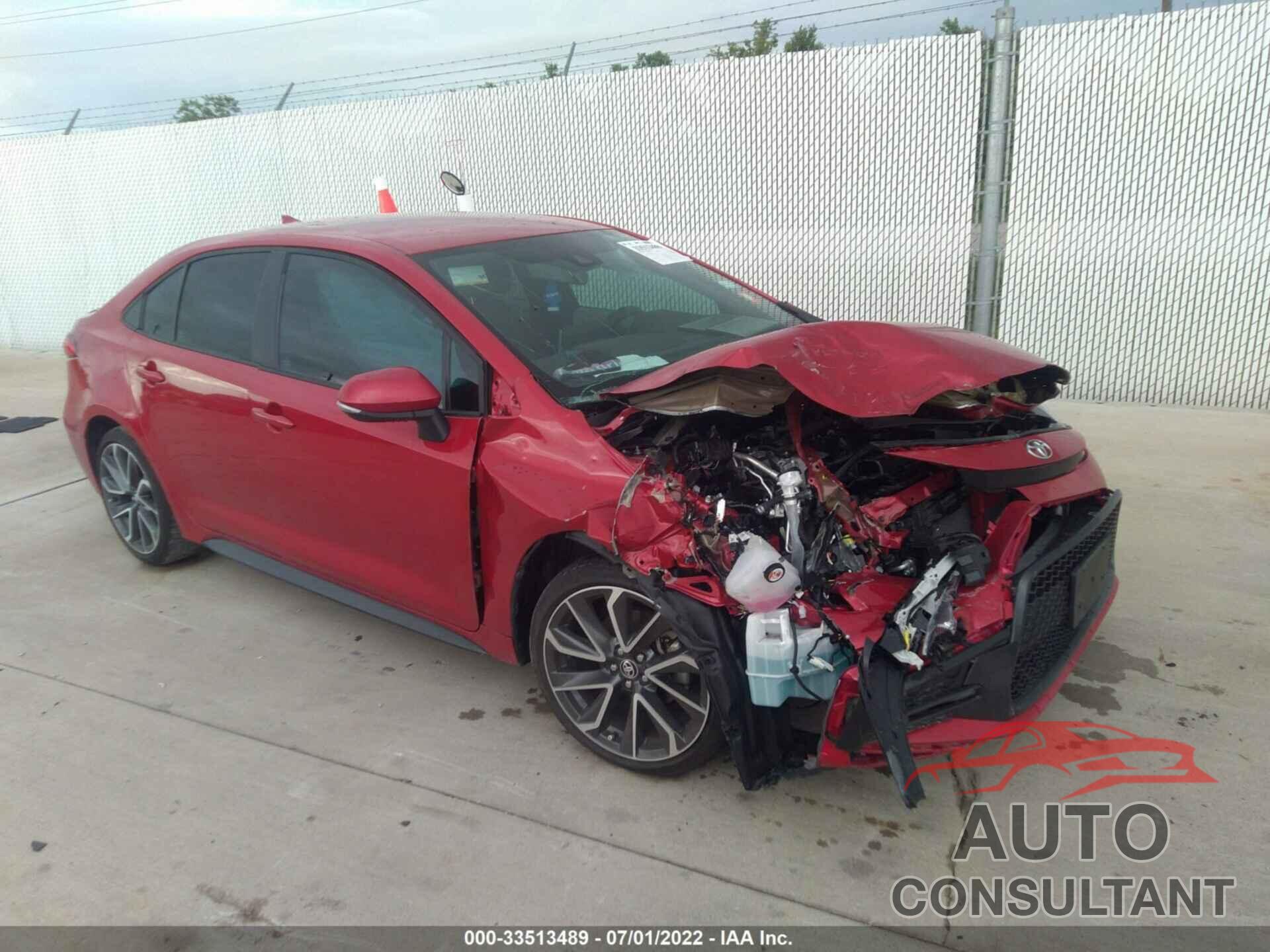 TOYOTA COROLLA 2021 - 5YFS4MCE6MP094604