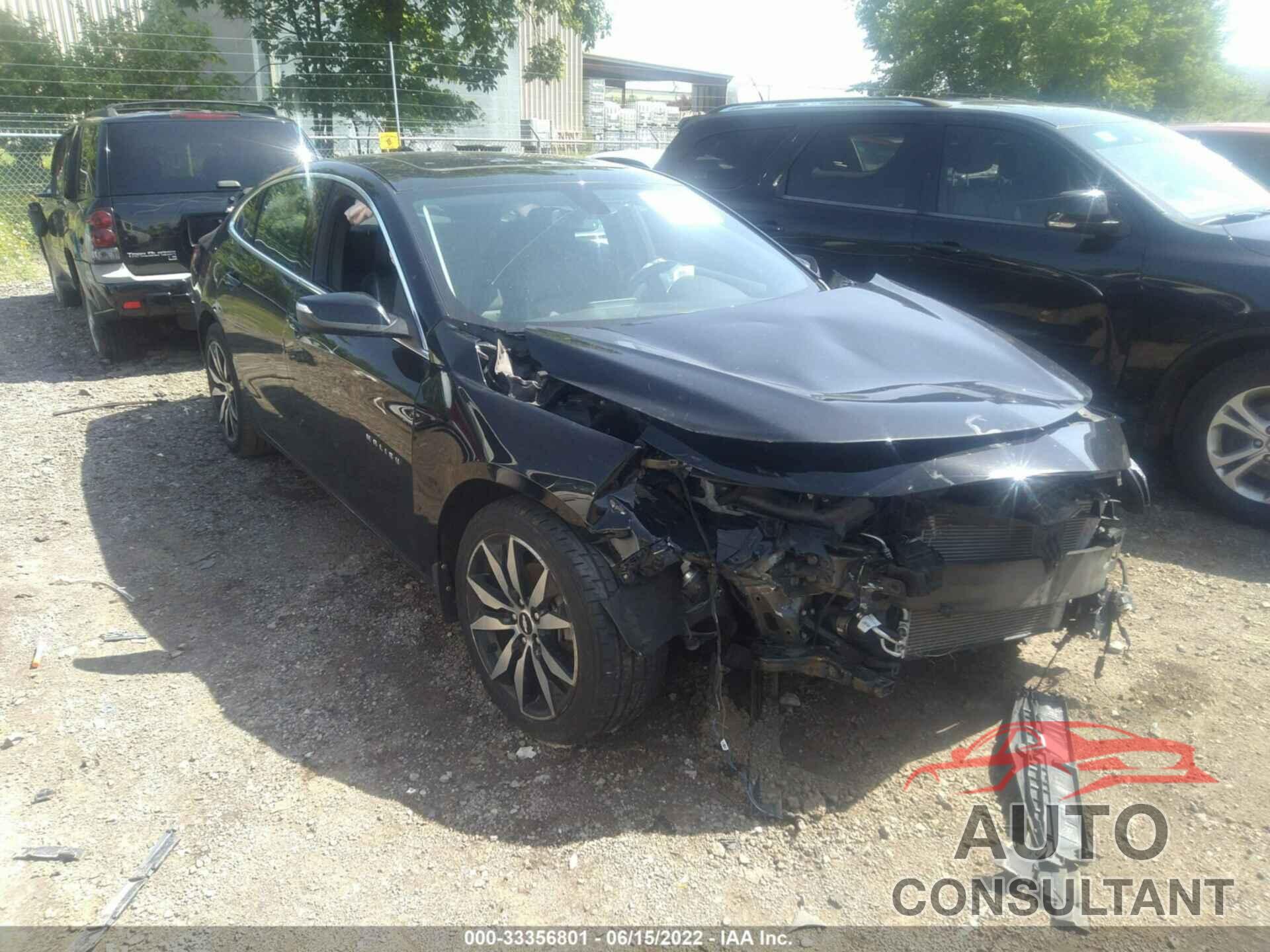 CHEVROLET MALIBU 2017 - 1G1ZE5ST9HF230120