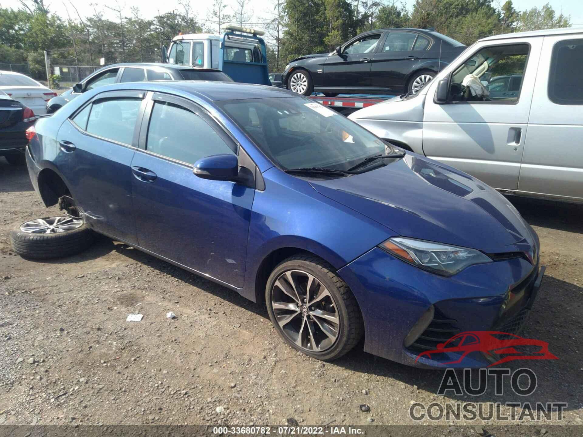 TOYOTA COROLLA 2017 - 2T1BURHEXHC851452