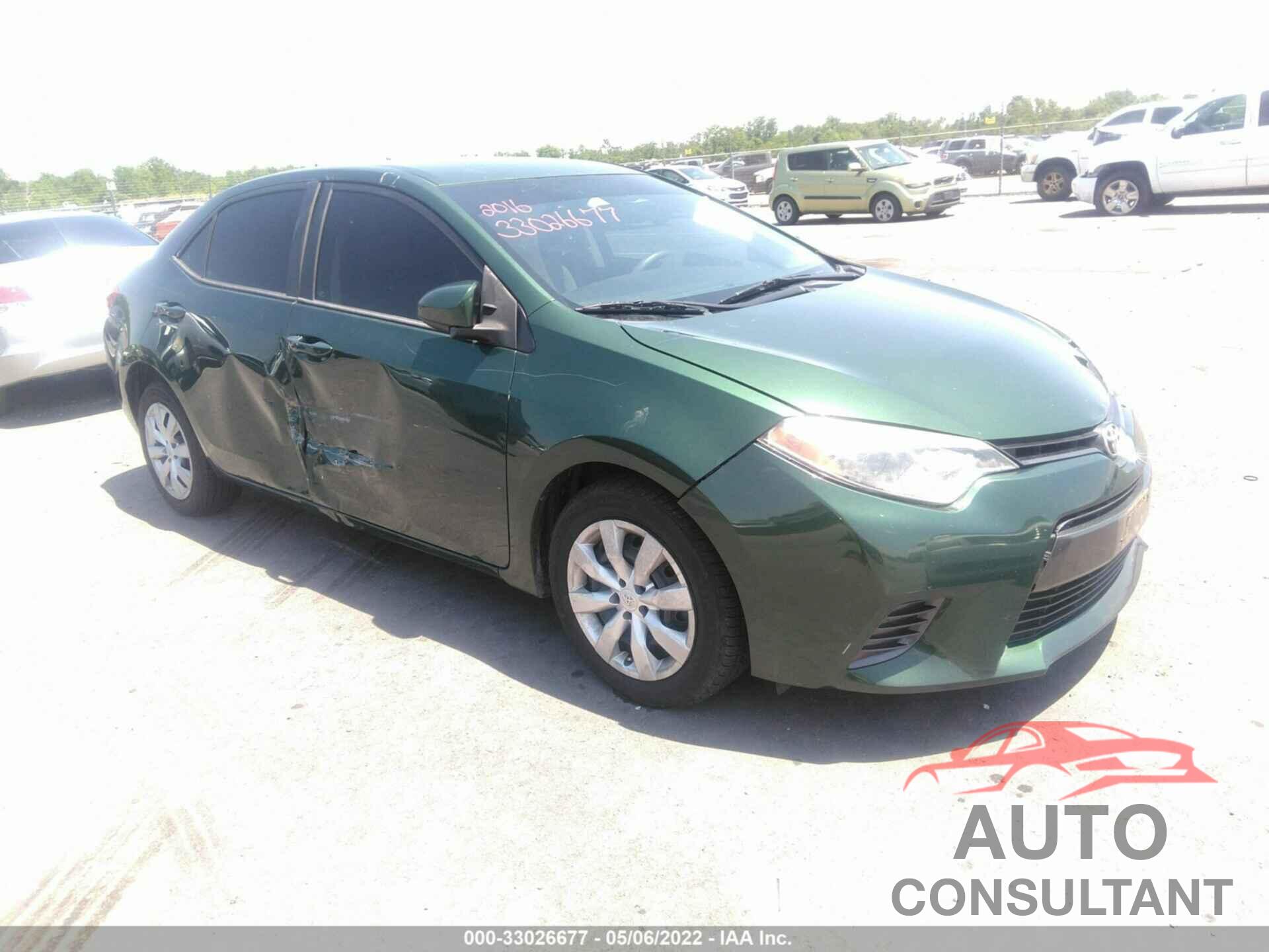 TOYOTA COROLLA 2016 - 2T1BURHE7GC519029