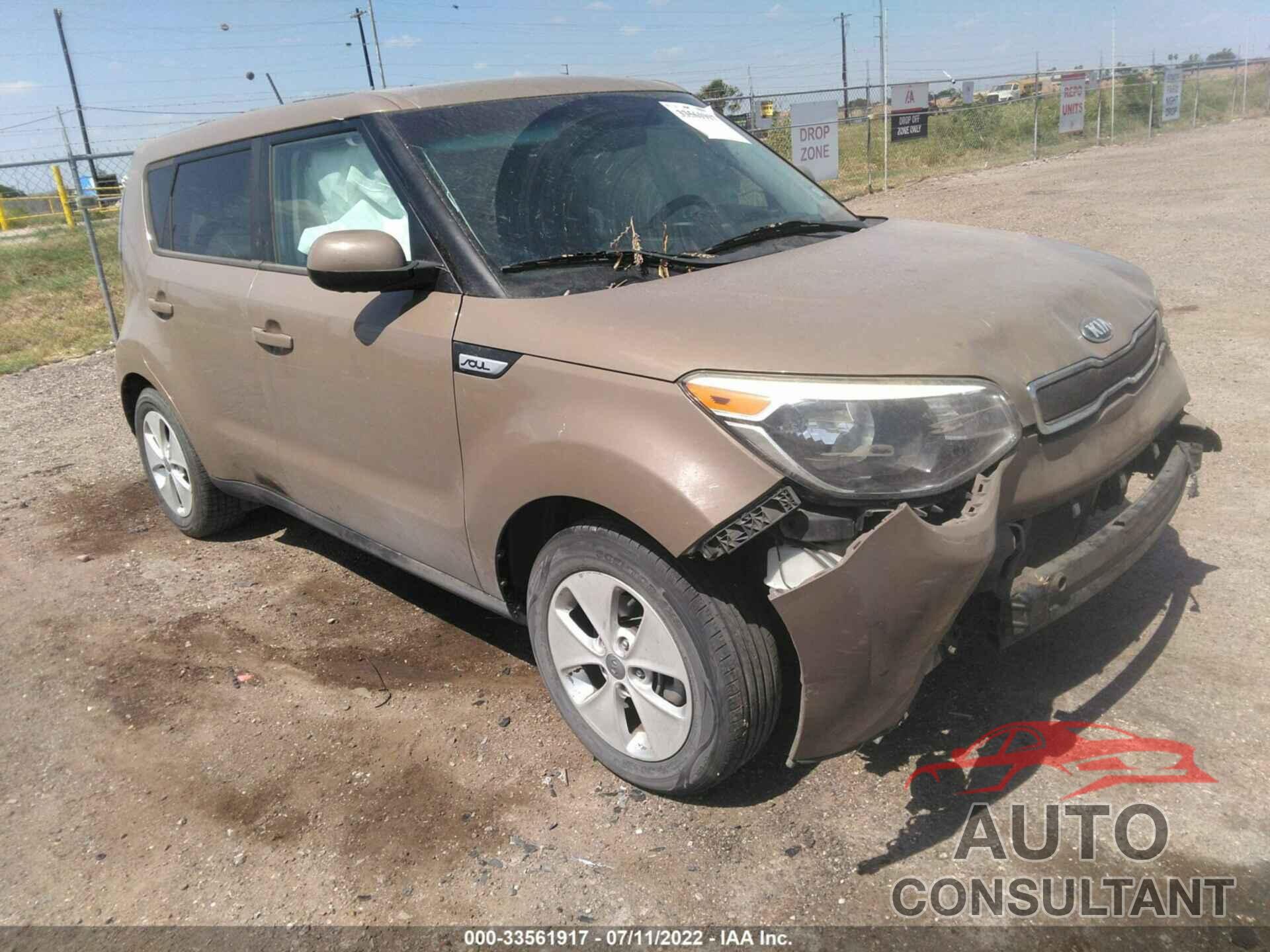 KIA SOUL 2016 - KNDJN2A27G7281703