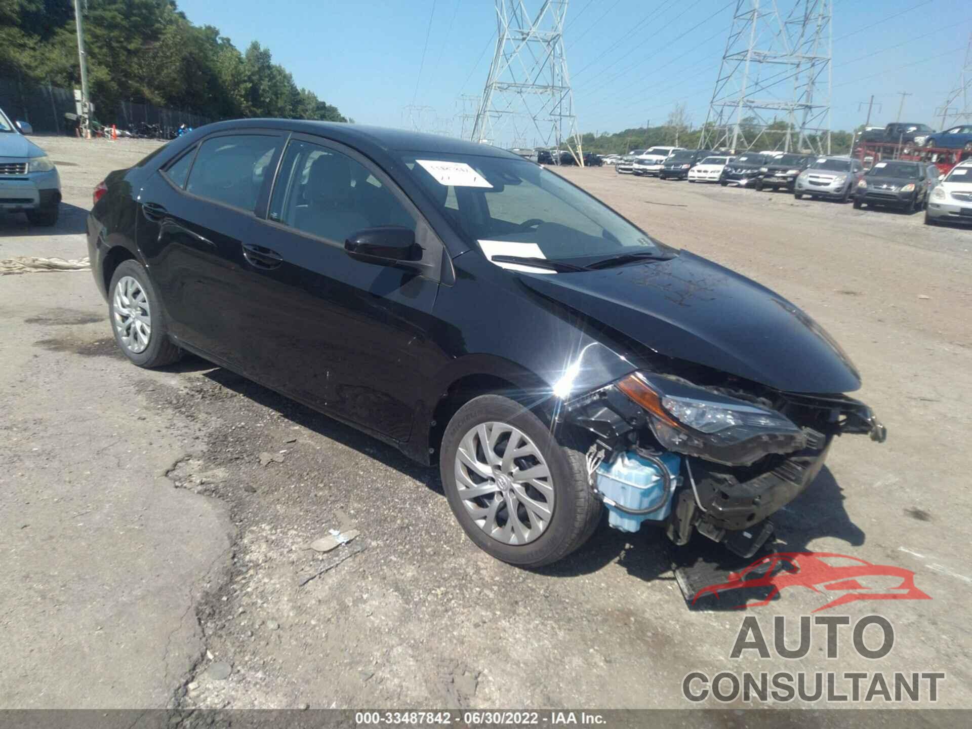 TOYOTA COROLLA 2017 - 2T1BURHE6HC776684