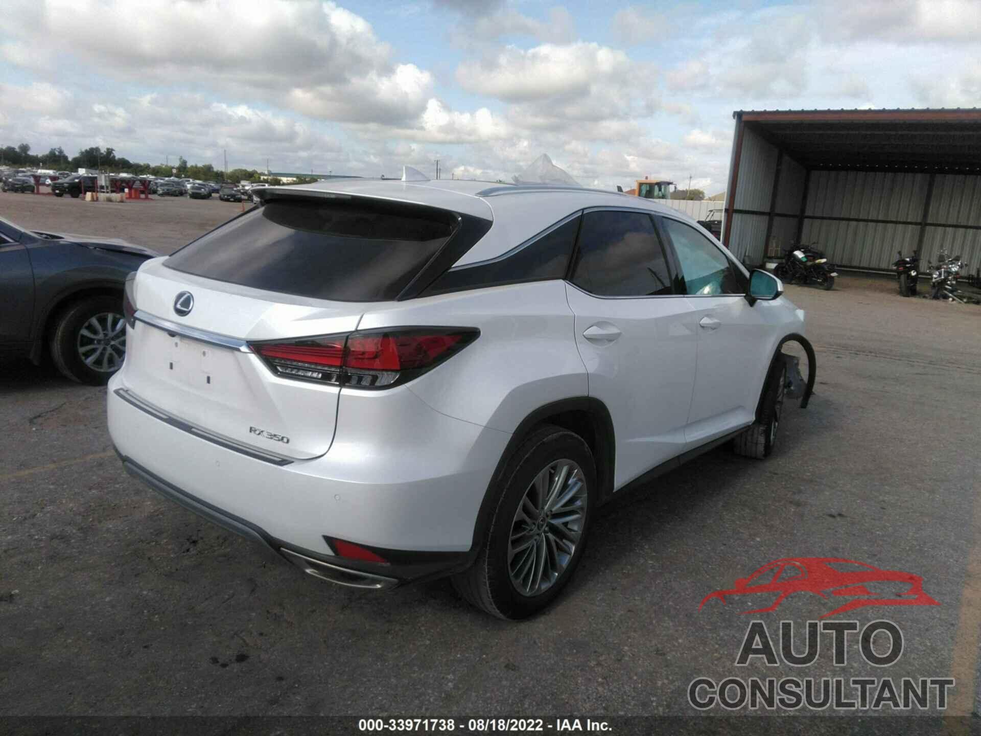 LEXUS RX 2021 - 2T2JZMAA9MC189988