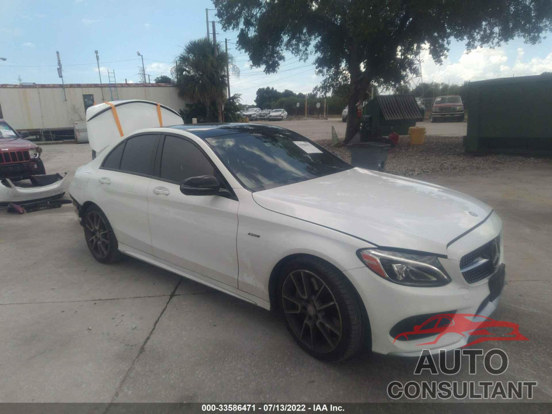 MERCEDES-BENZ C-CLASS 2016 - 55SWF6EB1GU140784