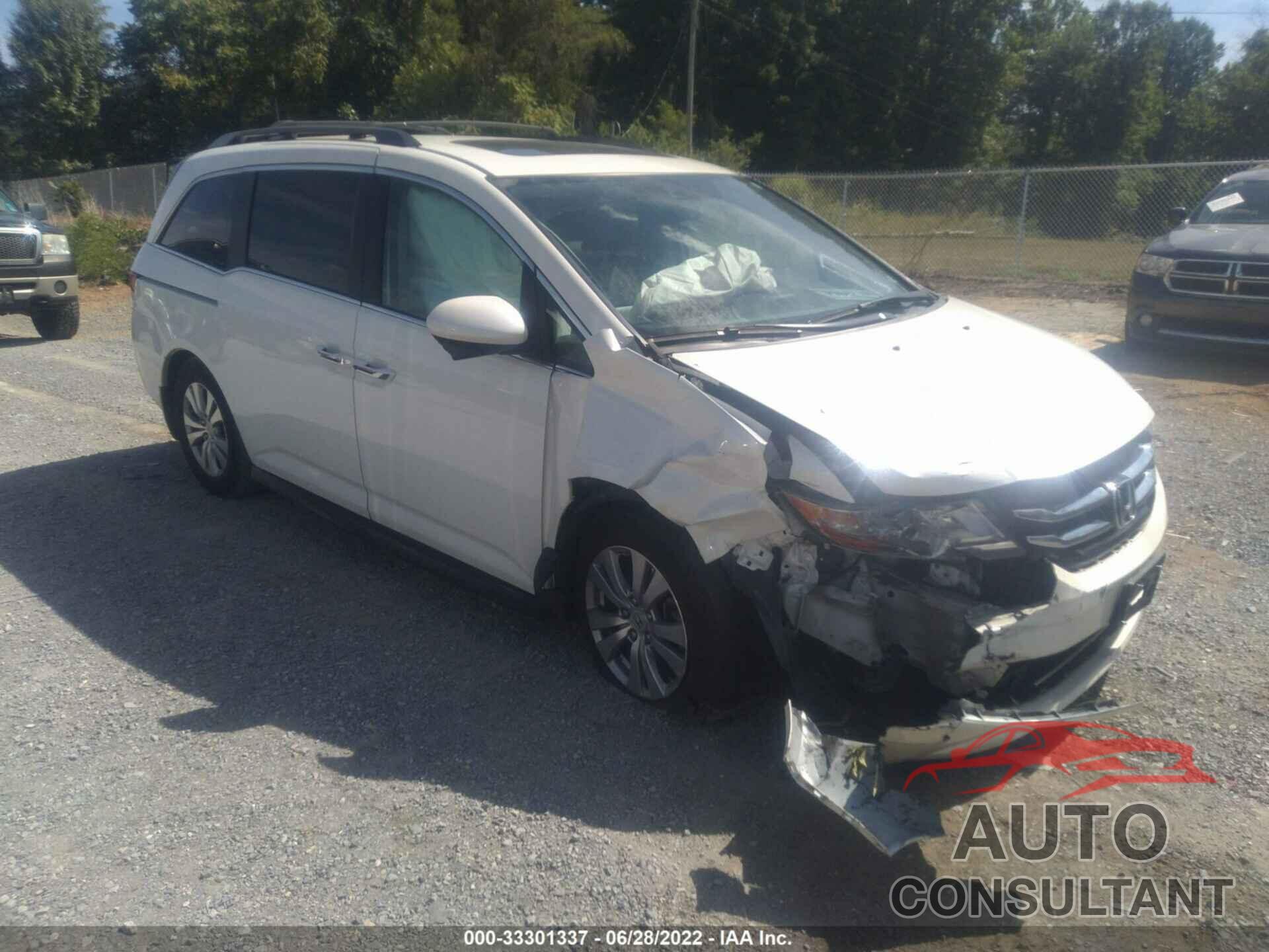 HONDA ODYSSEY 2016 - 5FNRL5H66GB152509