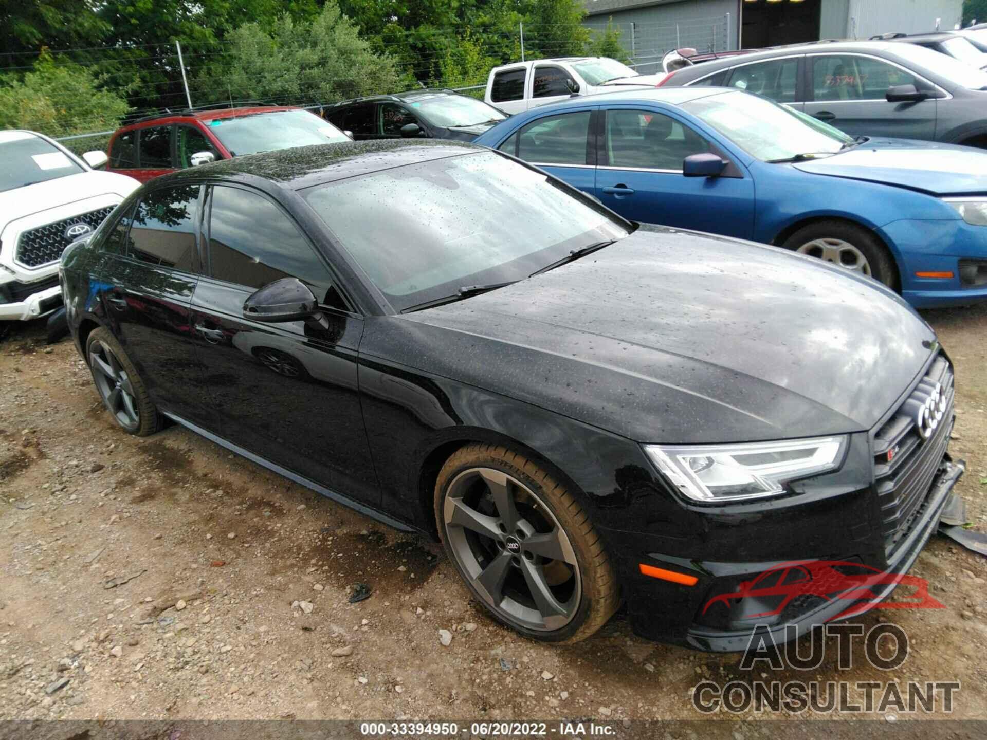 AUDI S4 2019 - WAUB4AF42KA109986