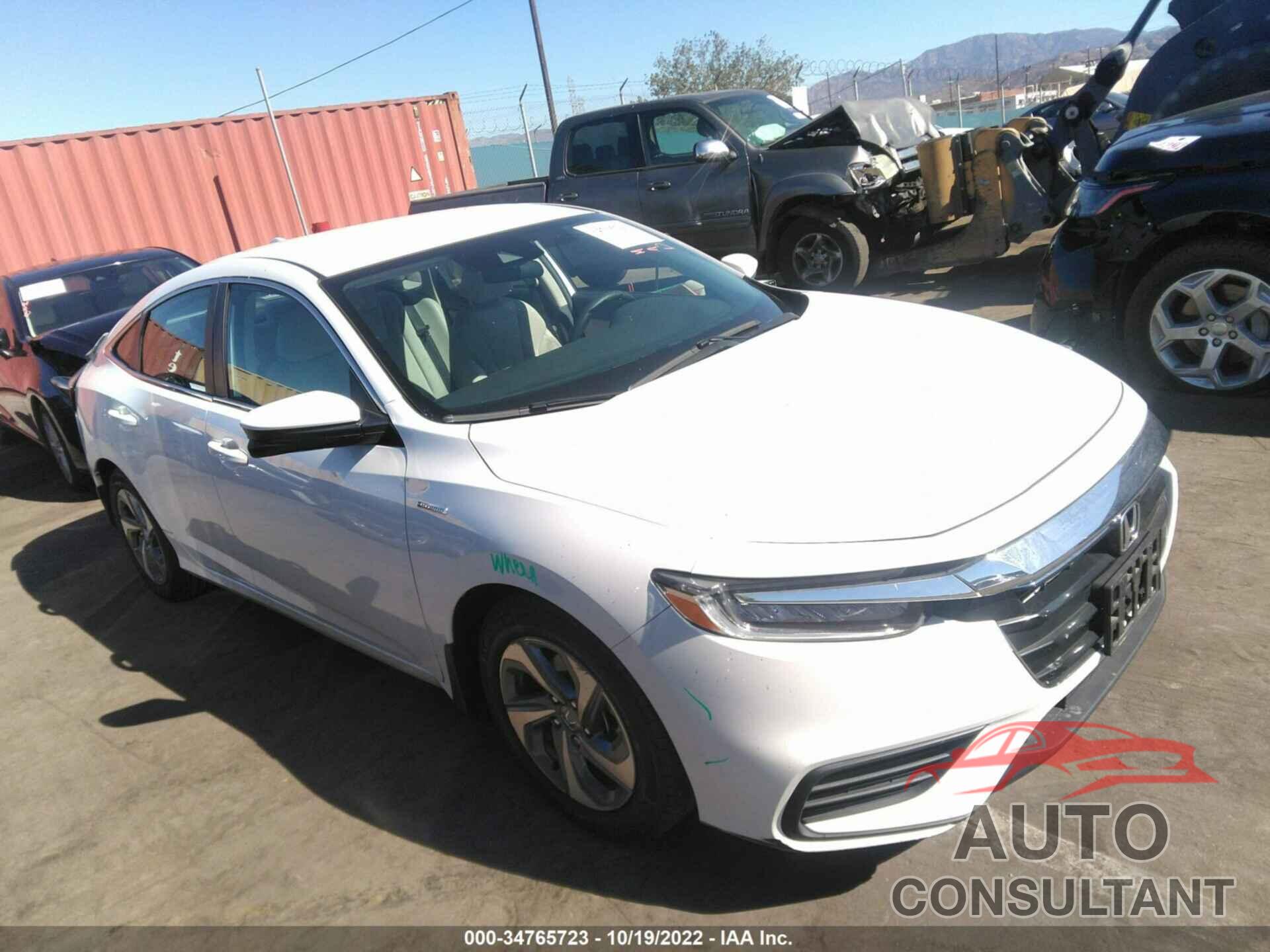 HONDA INSIGHT 2020 - 19XZE4F56LE004004