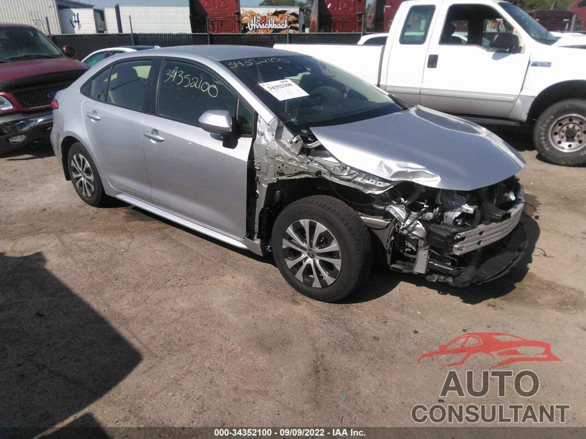 TOYOTA COROLLA 2021 - JTDEAMDE7MJ010590
