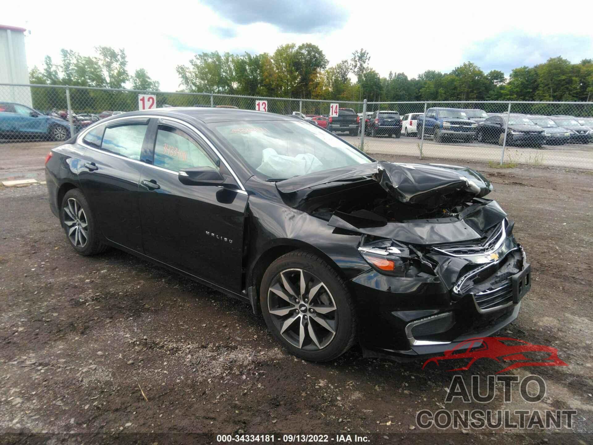 CHEVROLET MALIBU 2017 - 1G1ZE5ST7HF259793