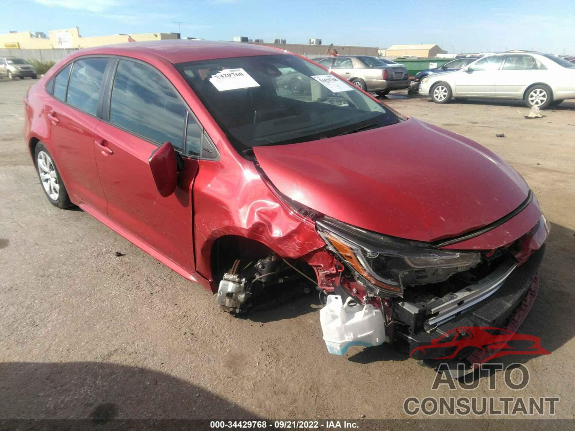 TOYOTA COROLLA 2021 - 5YFEPMAE3MP218920