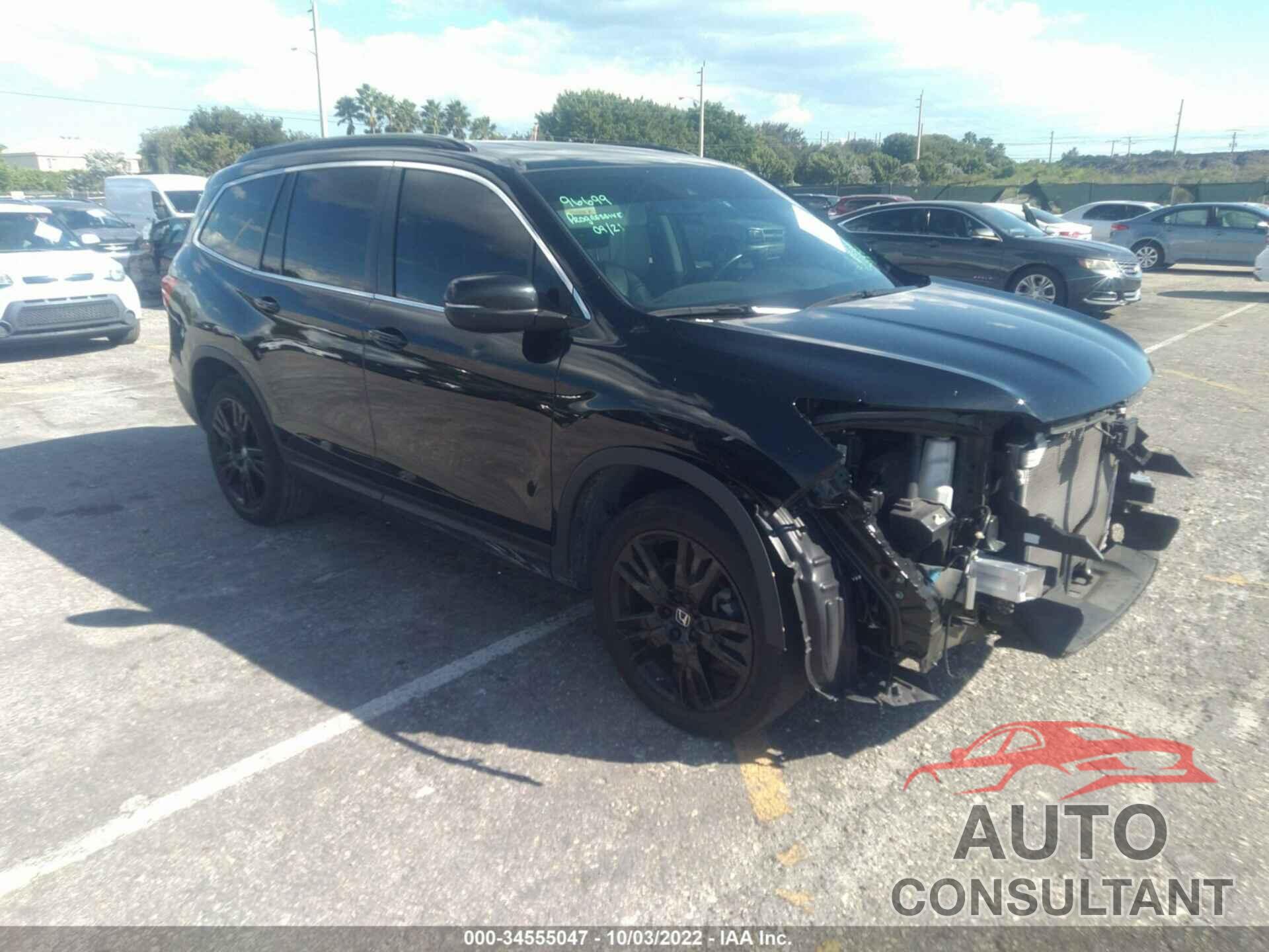 HONDA PILOT 2021 - 5FNYF5H2XMB032630