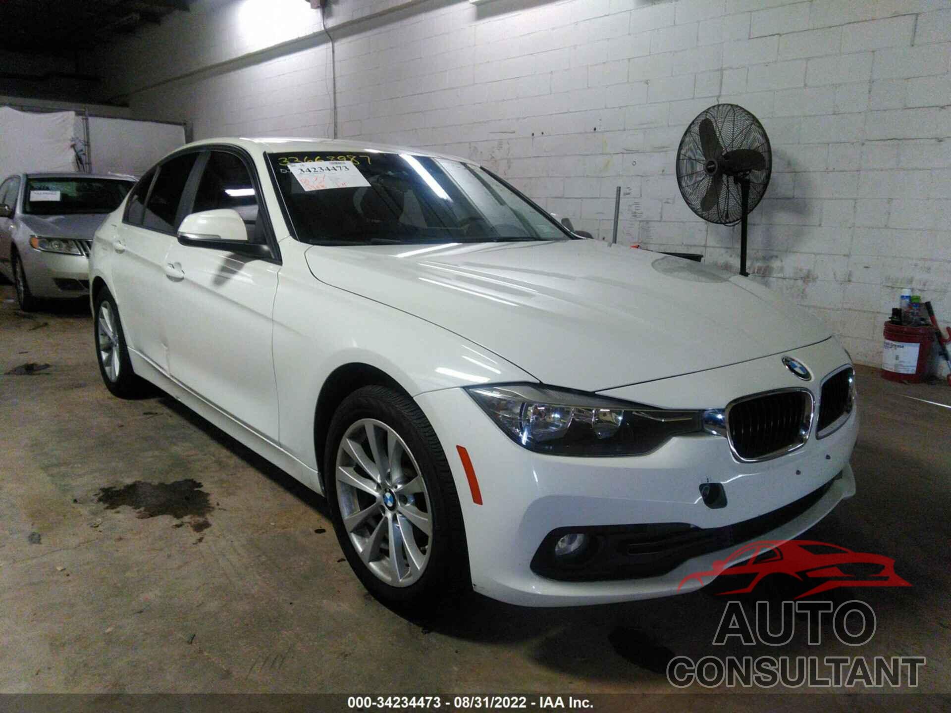 BMW 3 SERIES 2016 - WBA8A9C5XGK617879