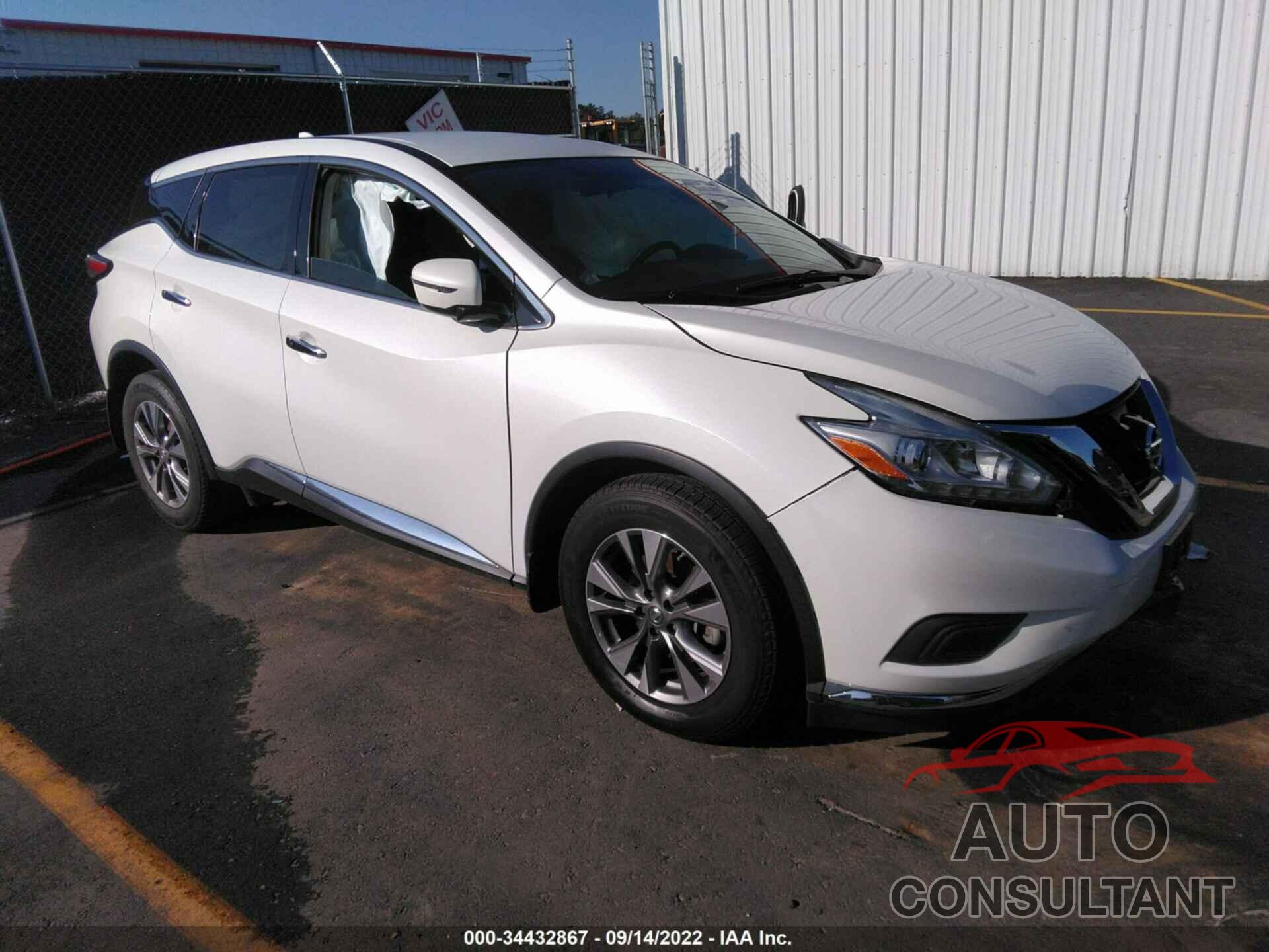 NISSAN MURANO 2017 - 5N1AZ2MG4HN172300