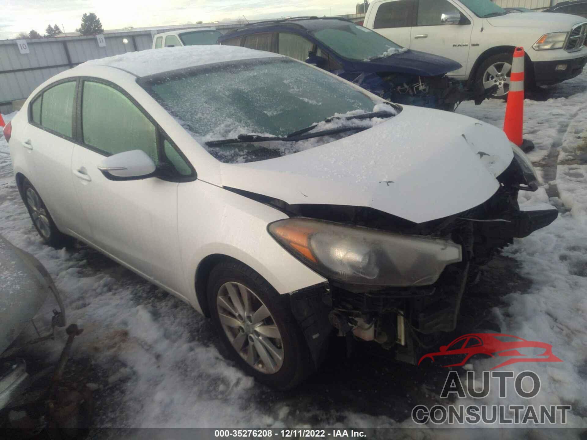 KIA FORTE 2016 - KNAFX4A69G5441491