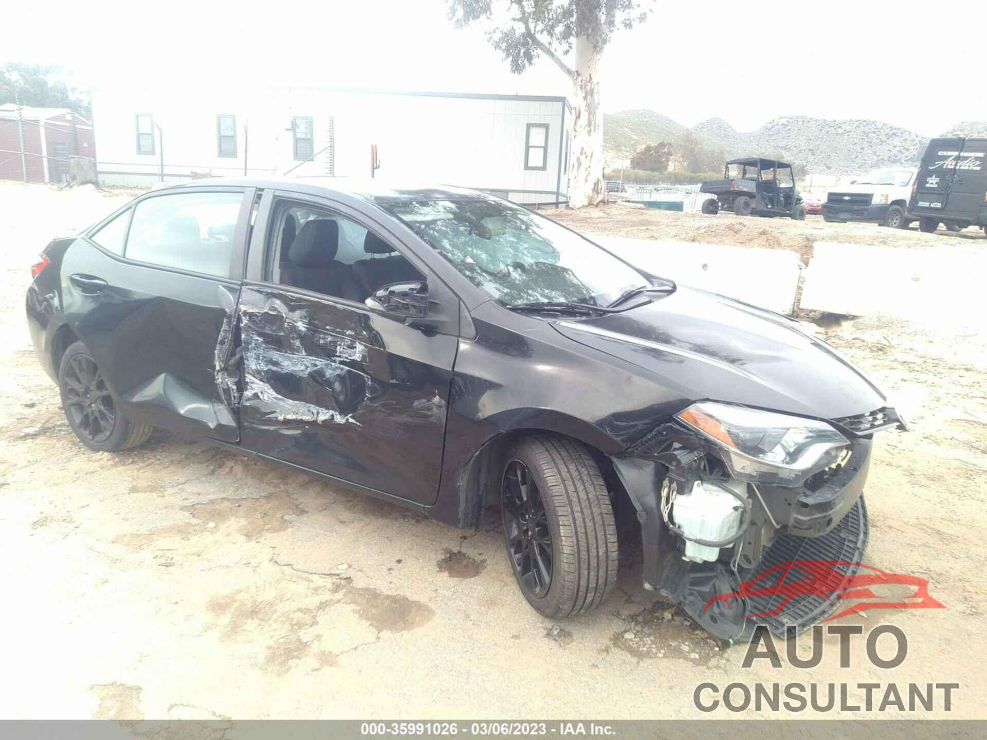 TOYOTA COROLLA 2016 - 2T1BURHE1GC555587