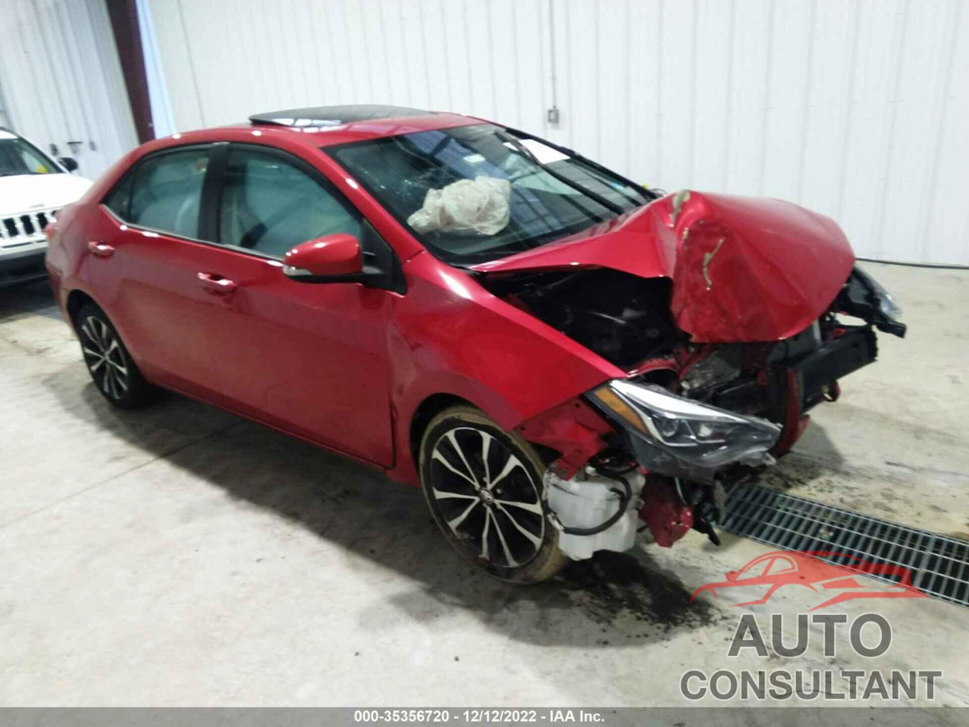 TOYOTA COROLLA 2017 - 2T1BURHE3HC913631