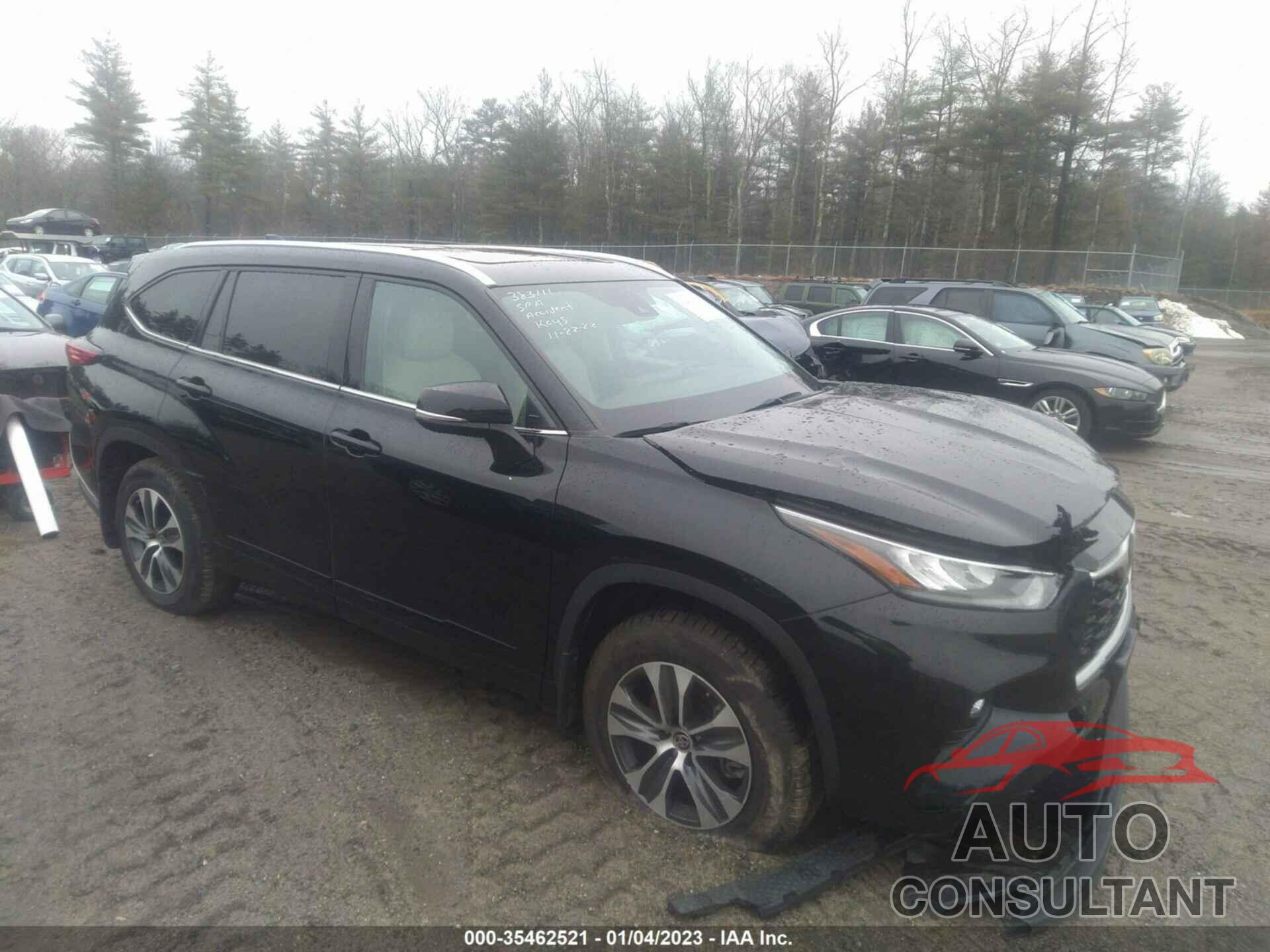 TOYOTA HIGHLANDER 2020 - 5TDGZRBH3LS055670