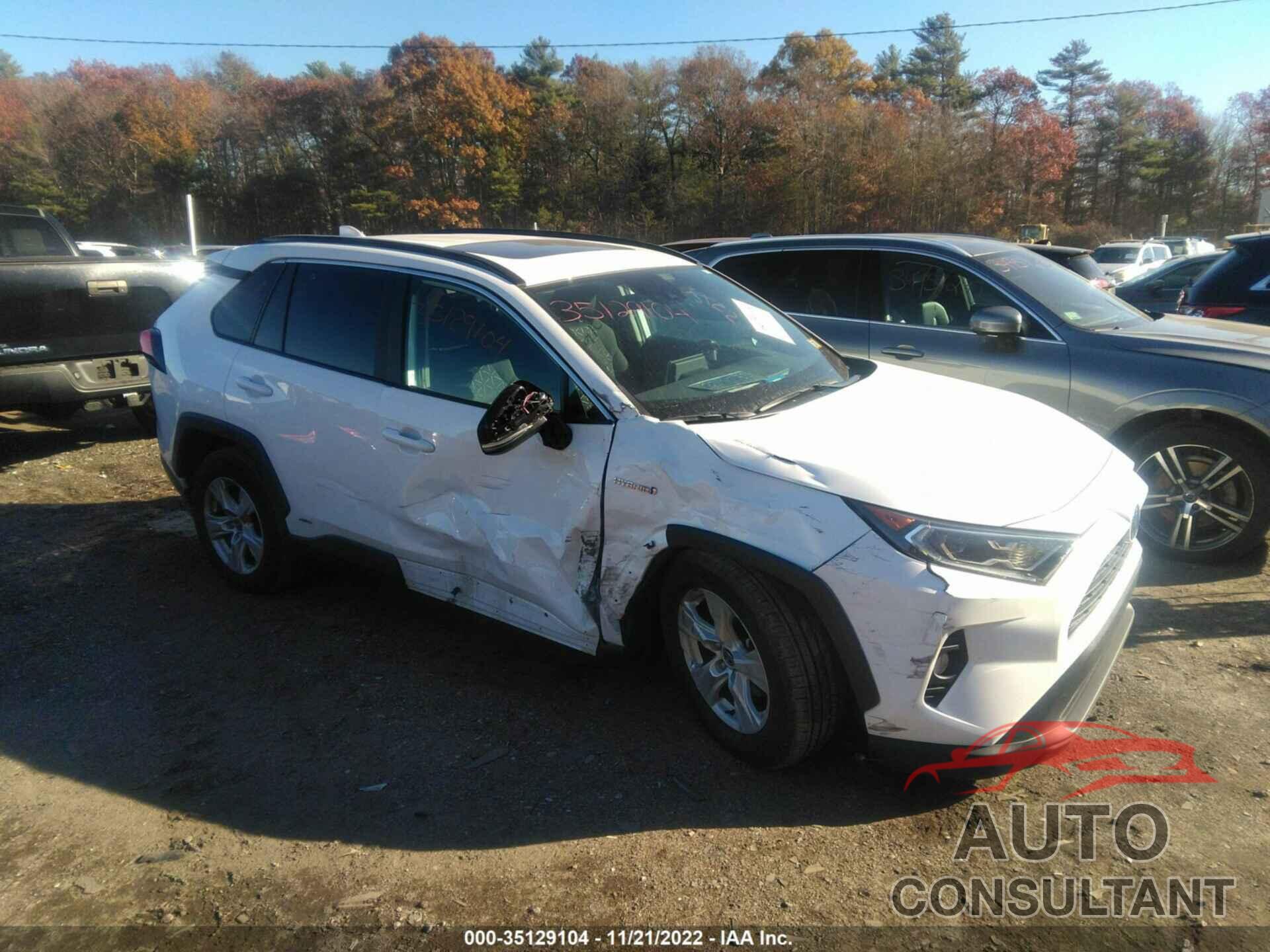 TOYOTA RAV4 2021 - 4T3RWRFV5MU027032