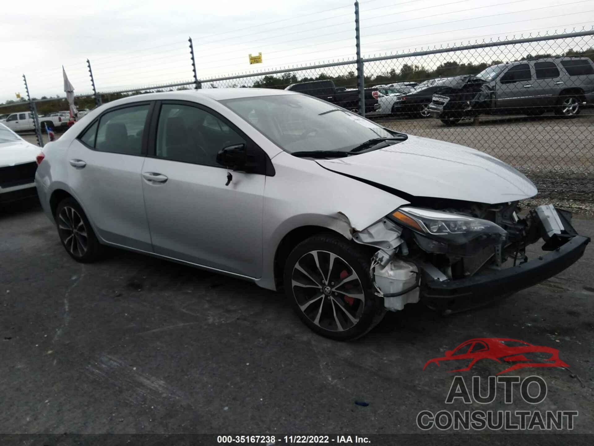 TOYOTA COROLLA 2017 - 2T1BURHE7HC808302