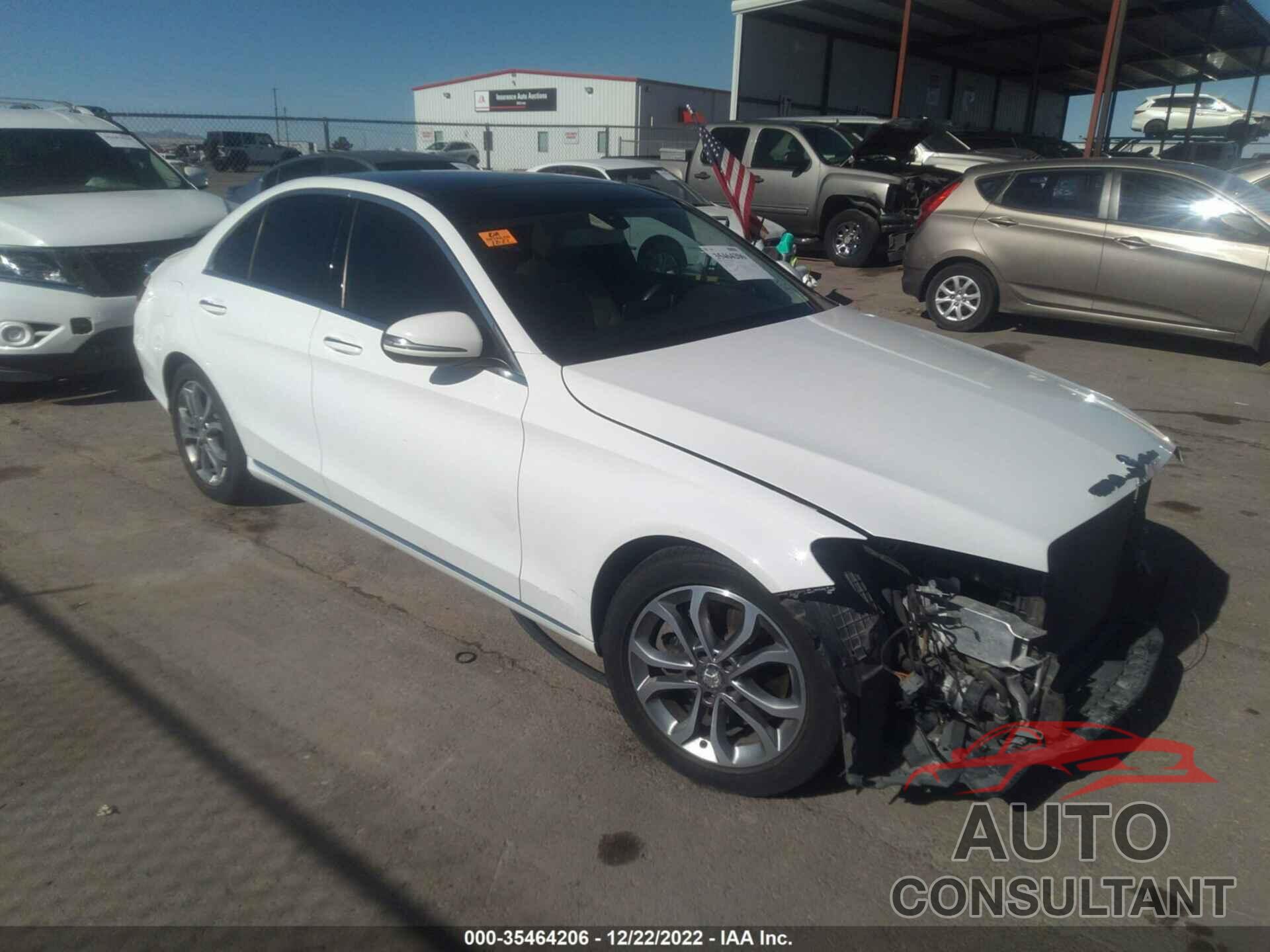 MERCEDES-BENZ C-CLASS 2016 - 55SWF4JB0GU104482