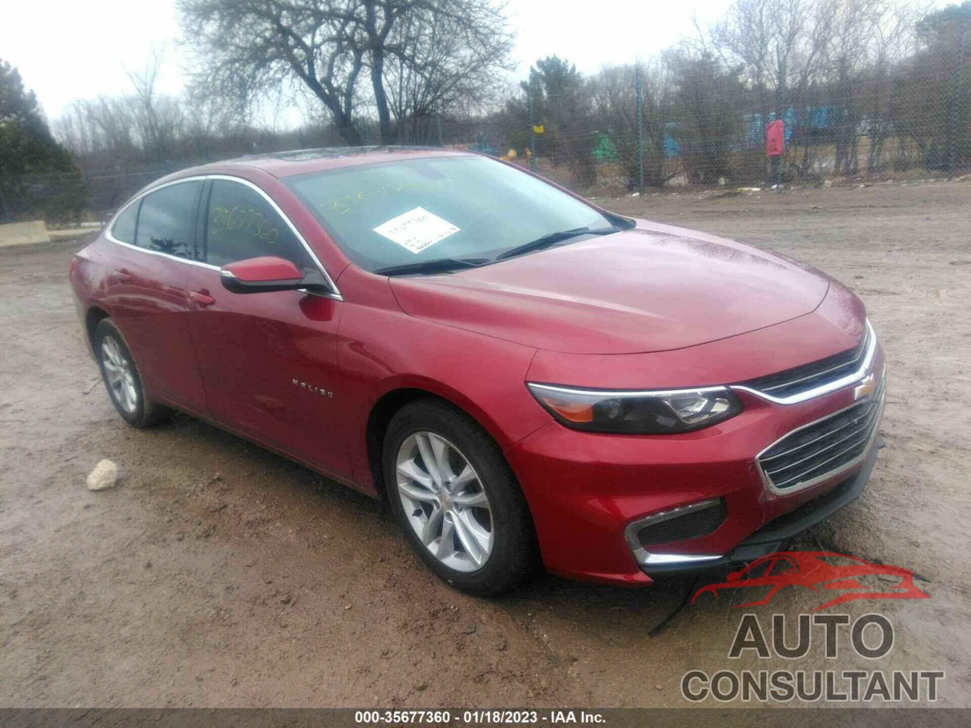 CHEVROLET MALIBU 2017 - 1G1ZE5ST8HF147407