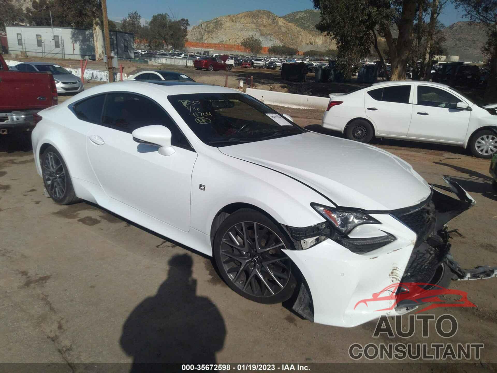 LEXUS RC 200T 2016 - JTHHA5BC5G5002438