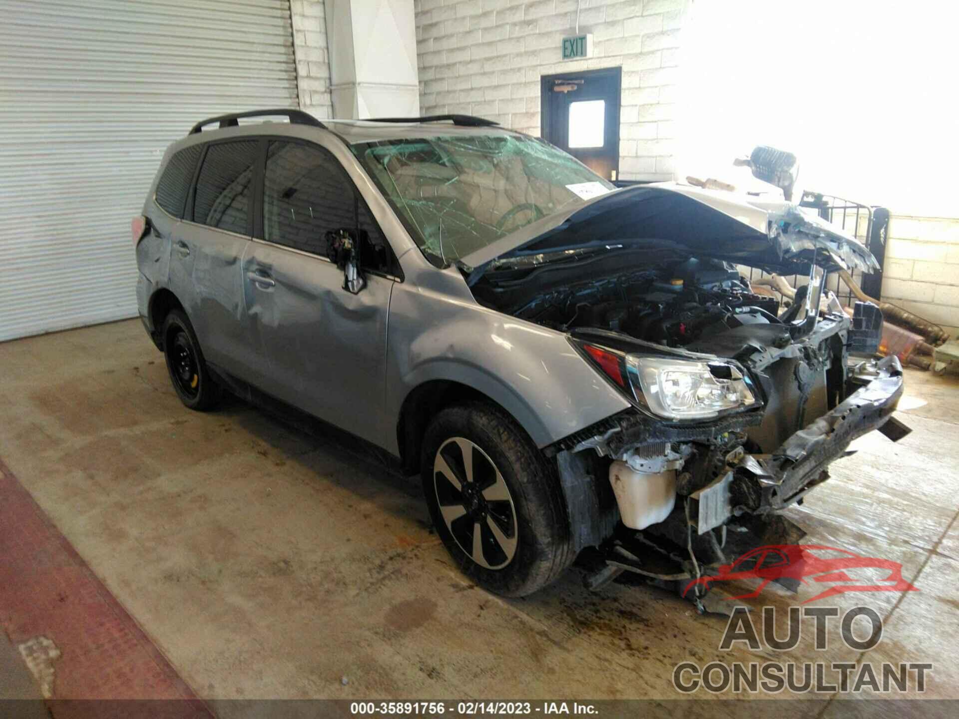 SUBARU FORESTER 2018 - JF2SJAJC9JH412927