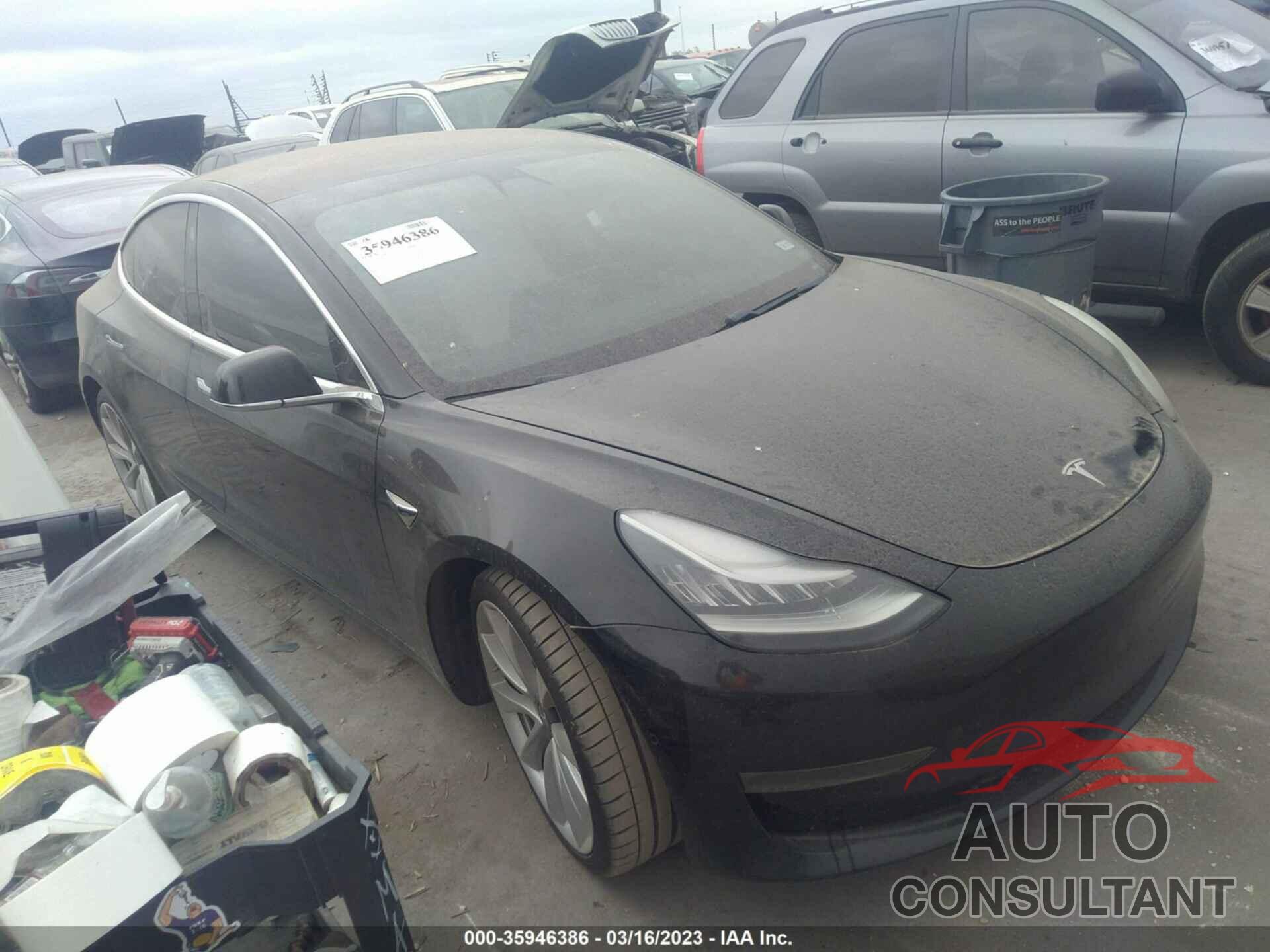 TESLA MODEL 3 2018 - 5YJ3E1EB8JF078642
