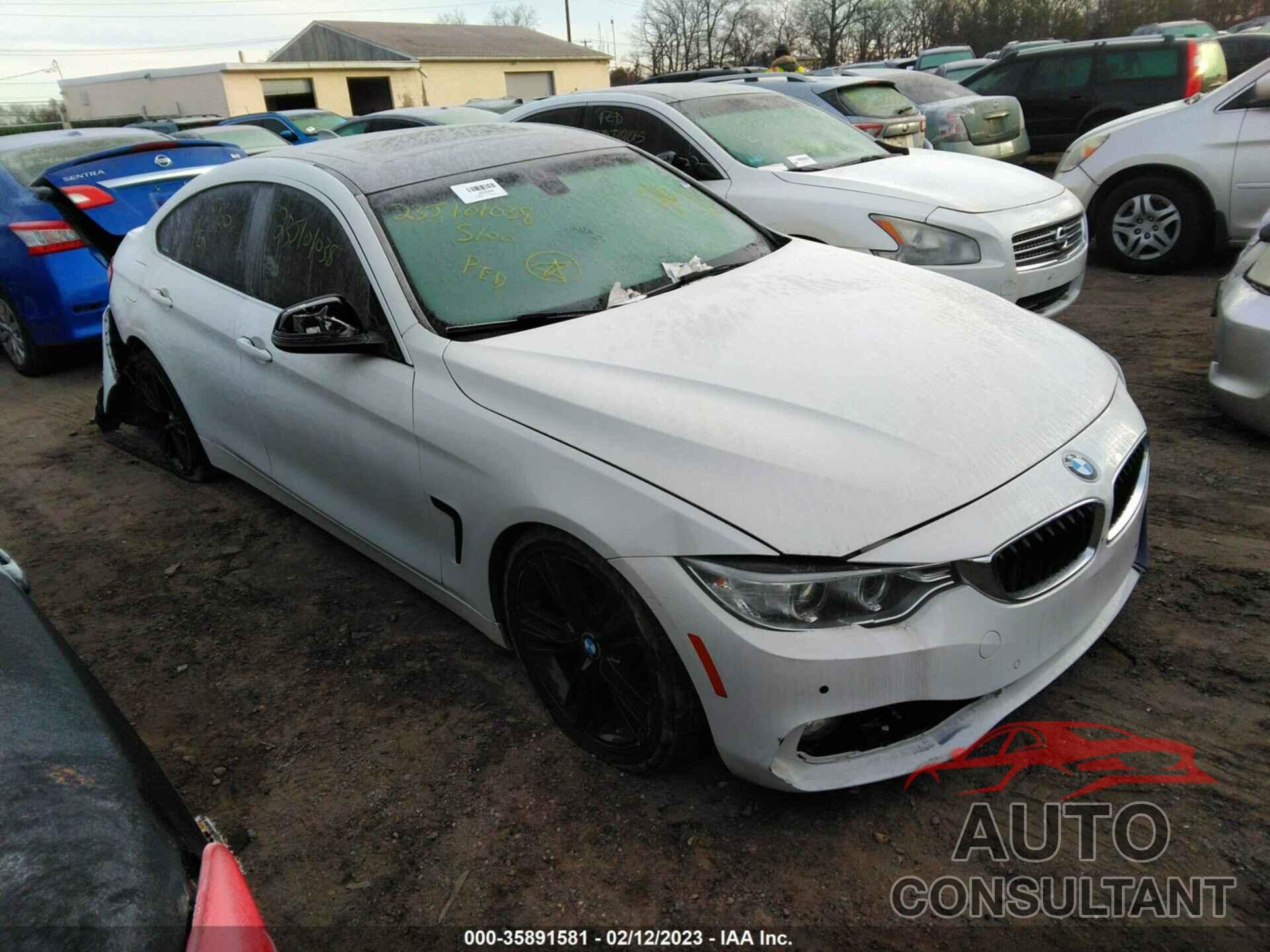 BMW 4 SERIES 2017 - WBA4F7C50HG786480