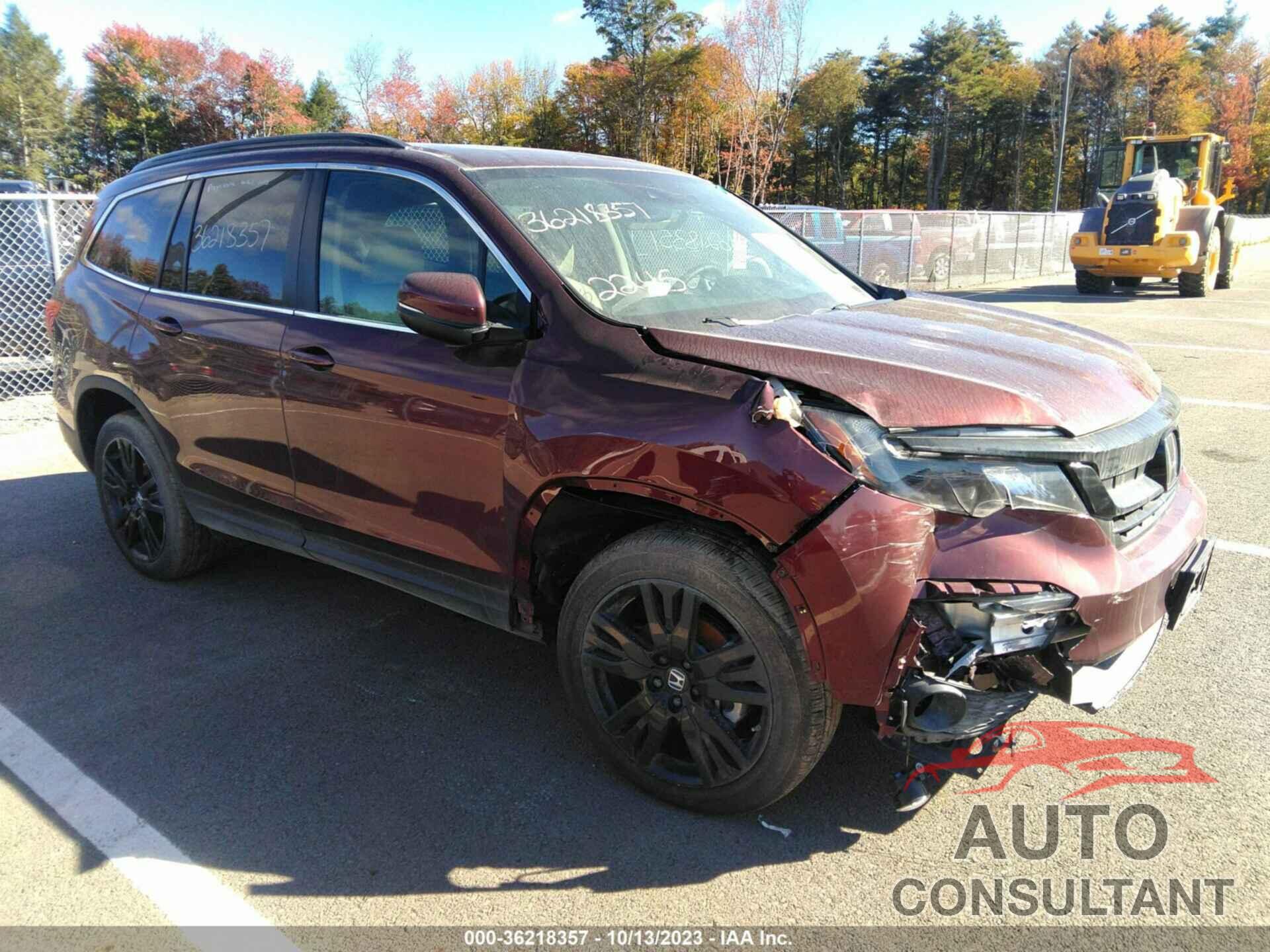 HONDA PILOT 2022 - 5FNYF6H22NB092862