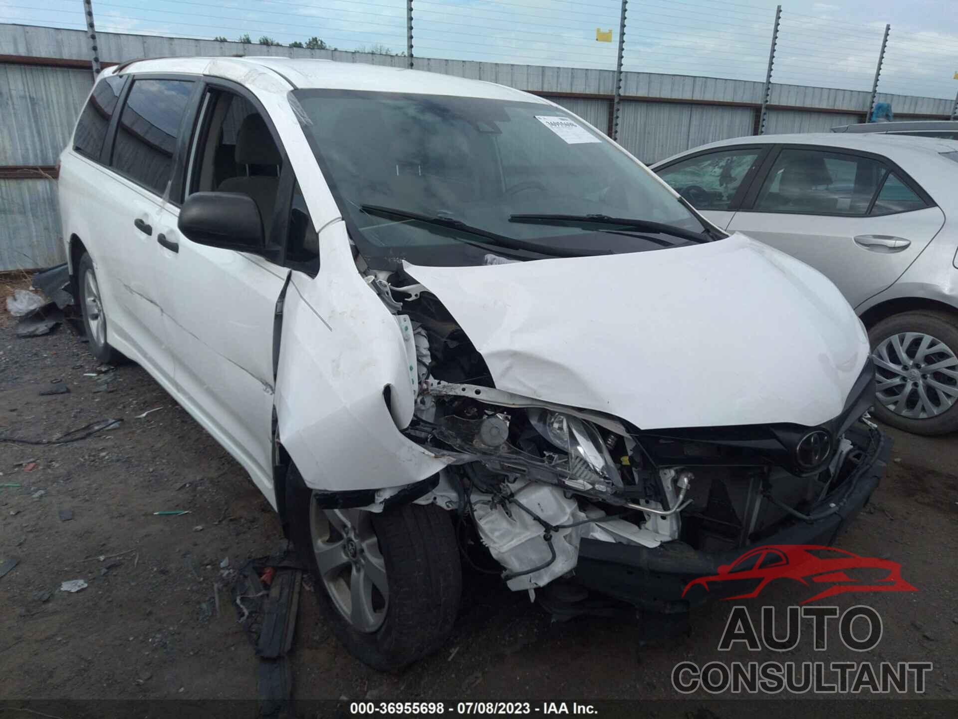 TOYOTA SIENNA 2020 - 5TDZZ3DC8LS025507