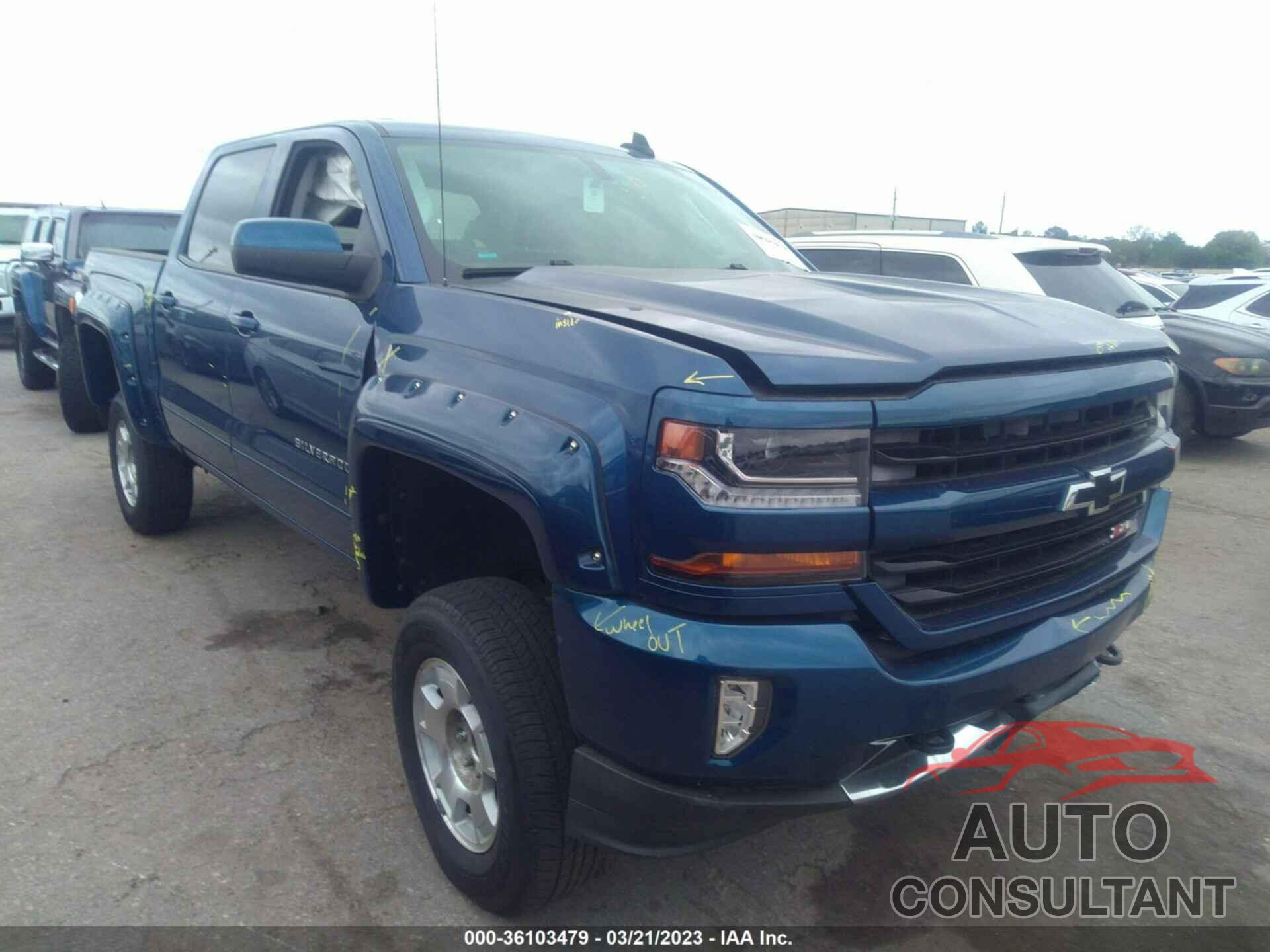 CHEVROLET SILVERADO 1500 2016 - 3GCUKREC0GG177429
