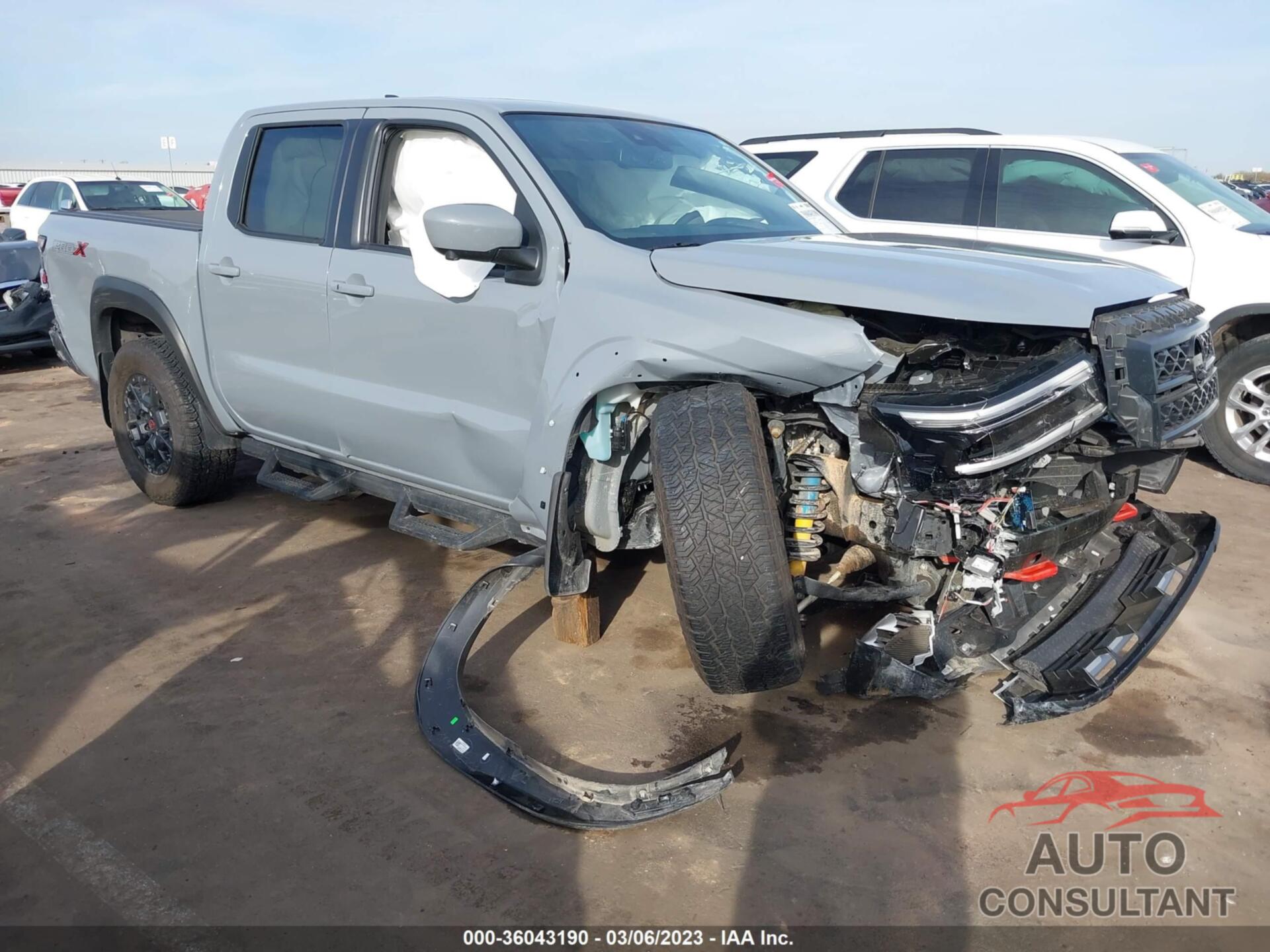 NISSAN FRONTIER 2022 - 1N6ED1EJ2NN645631