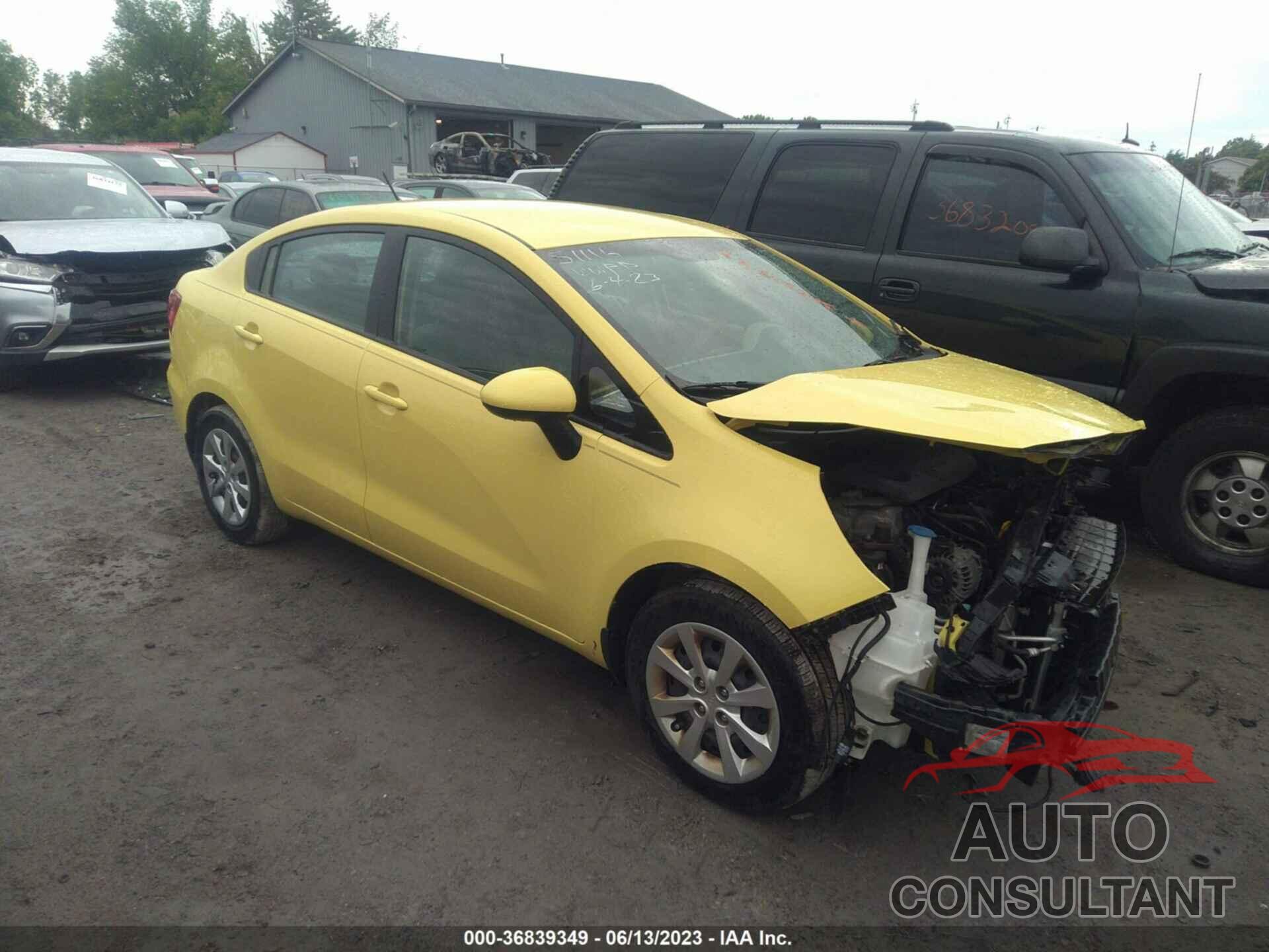 KIA RIO 2016 - KNADM4A37G6659008